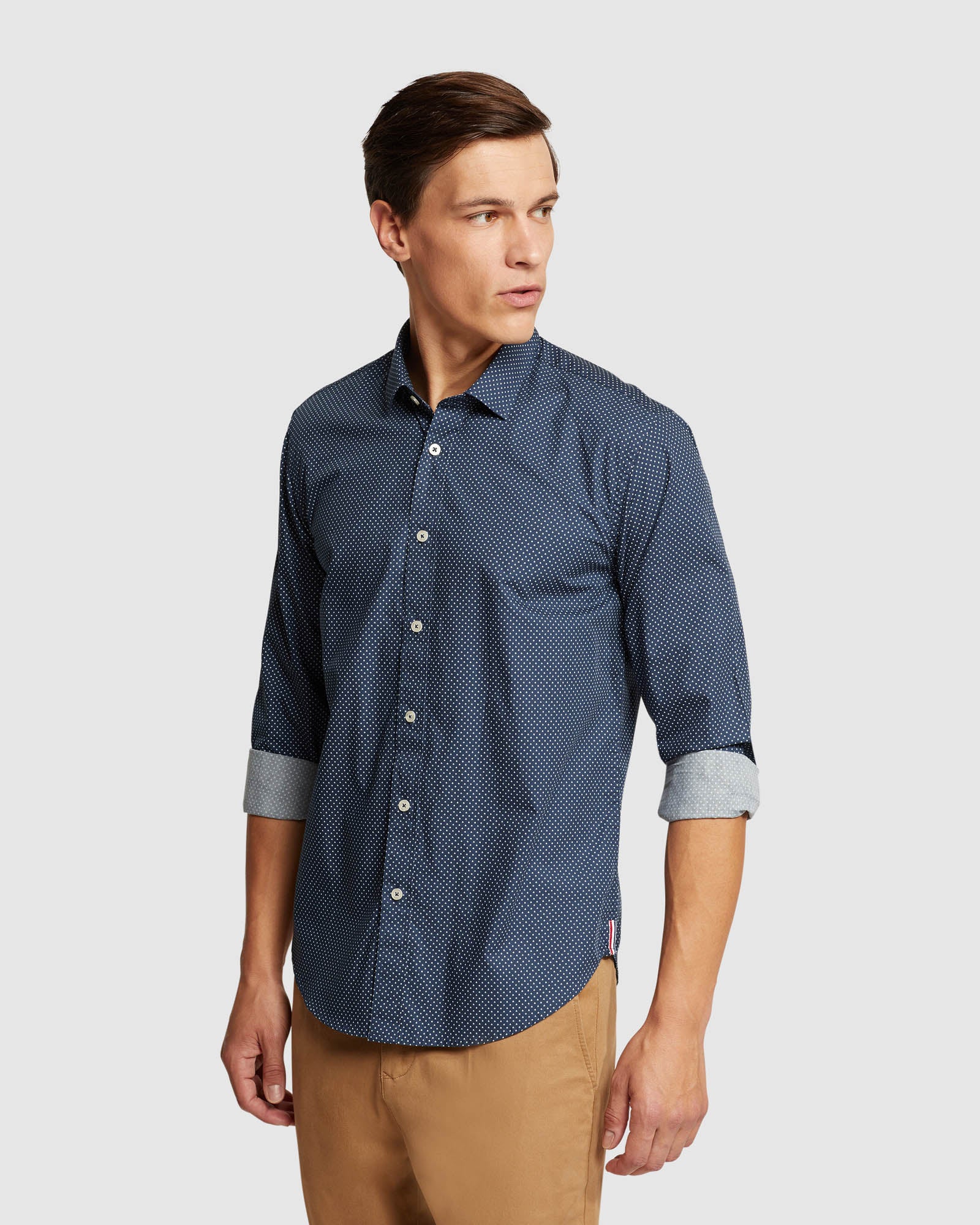 KENTON PRINTED COTTON SHIRT