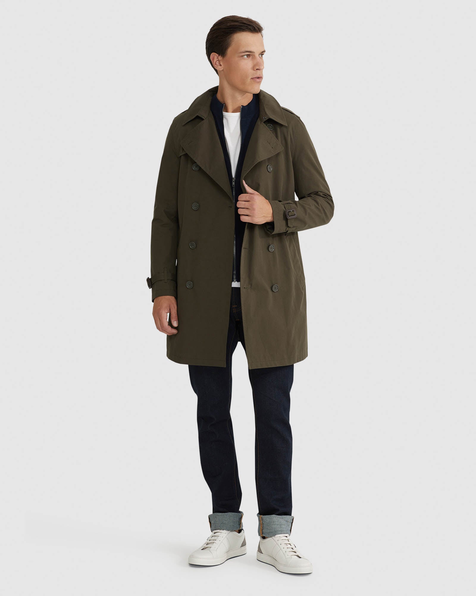 MARCO SHORT TRENCH COAT