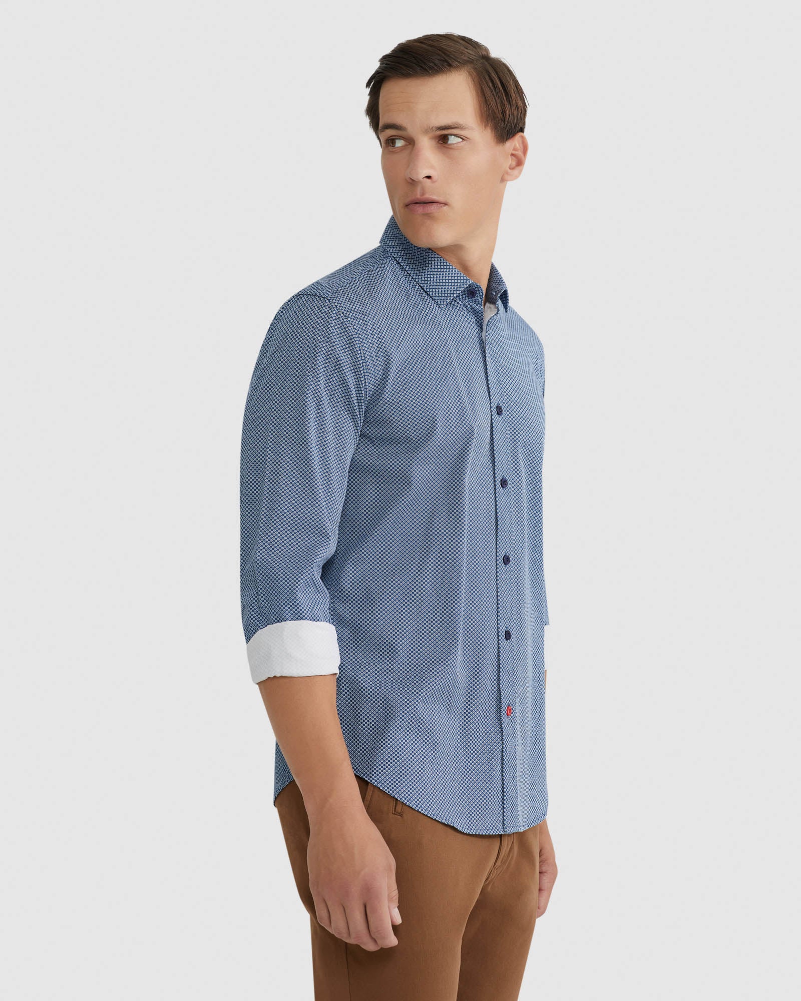 KENTON PRINTED COTTON SHIRT