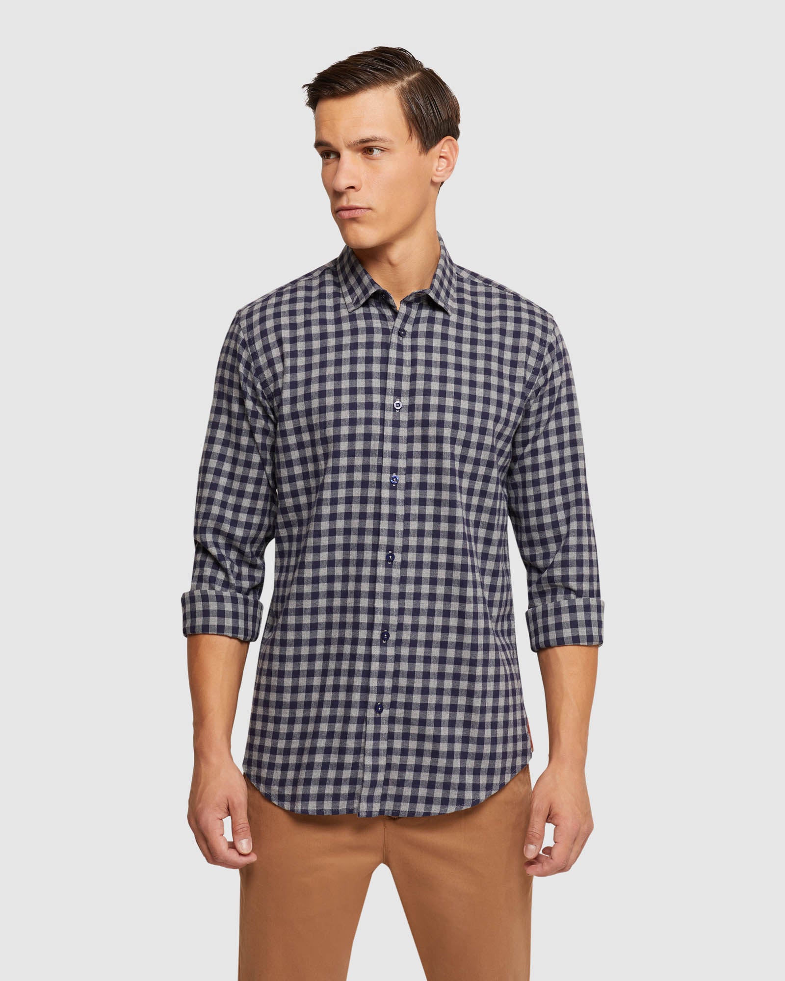 STRATTON FLANNEL CHECK SHIRT