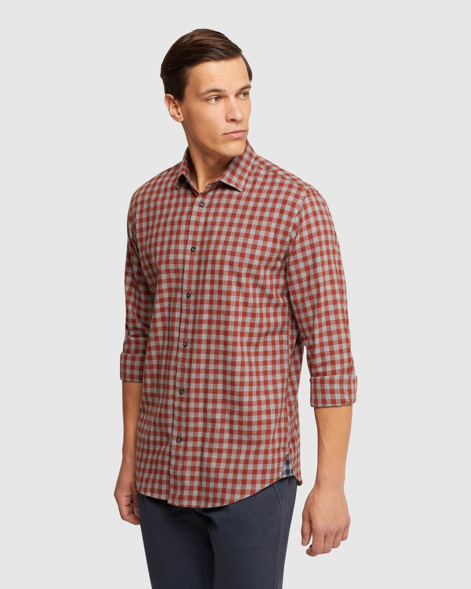 STRATTON FLANNEL CHECK SHIRT