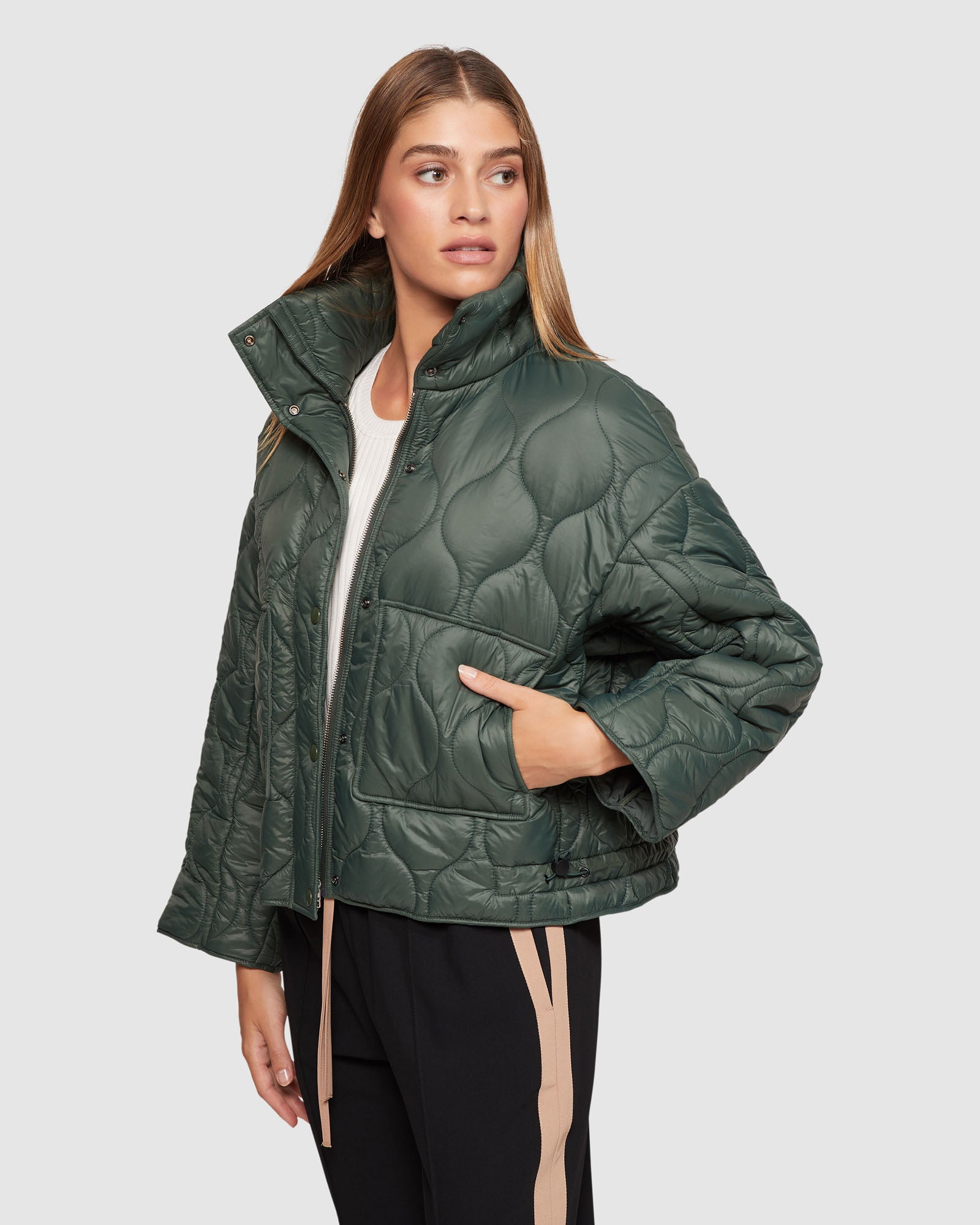 NINA ECO FILLING QUILTED PUFFER ER J