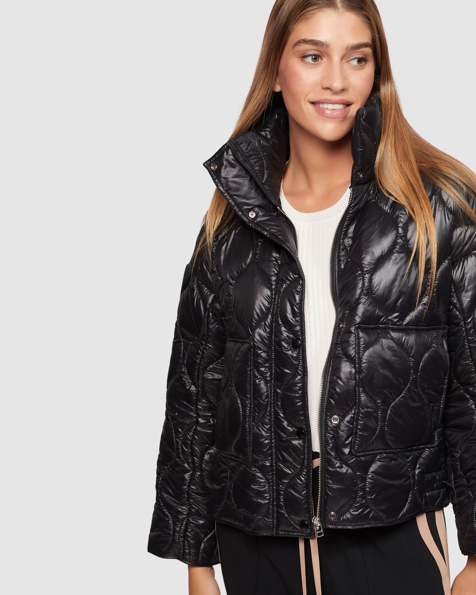 NINA ECO FILLING QUILTED PUFFER ER J