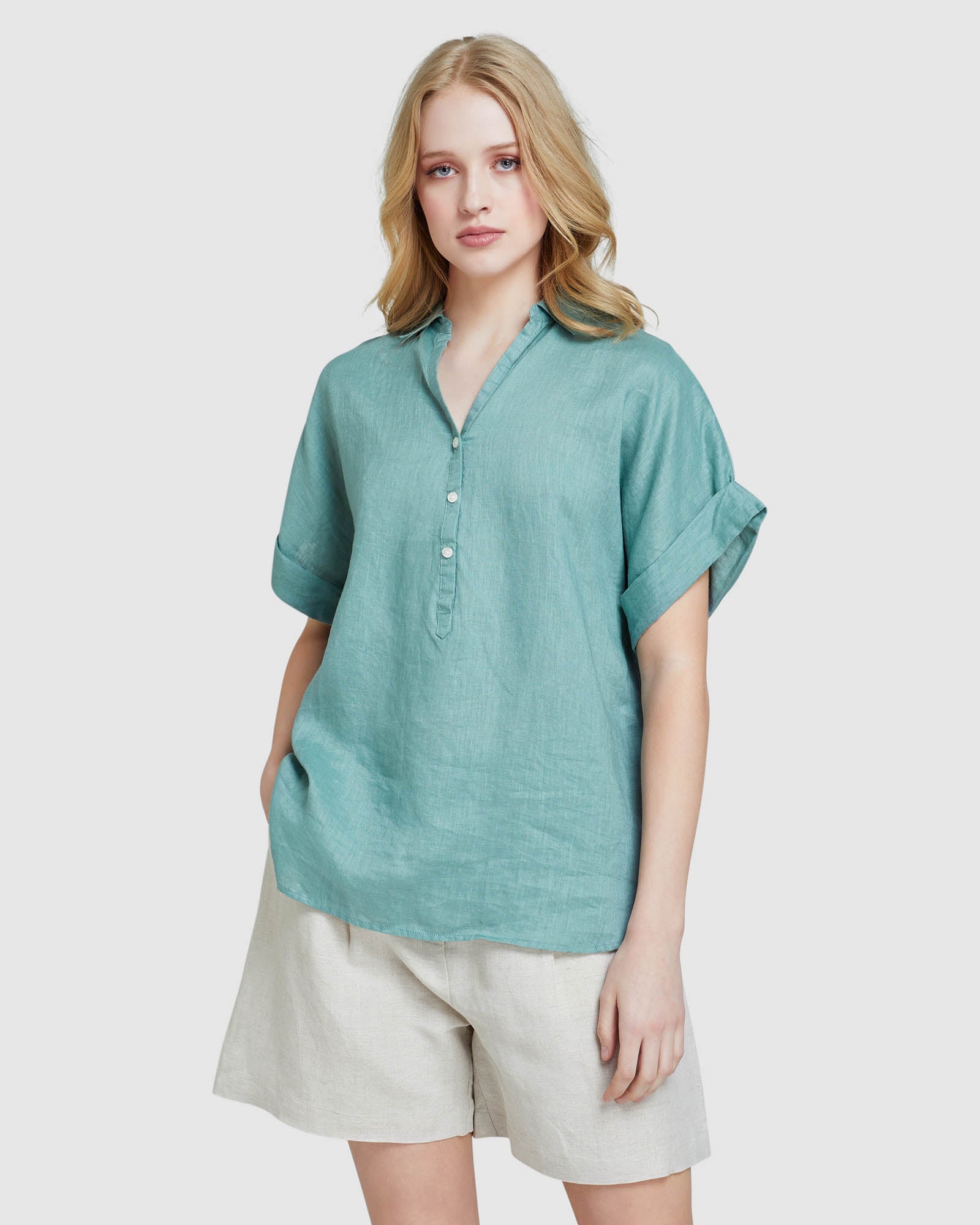 CARA LINEN SHIRT