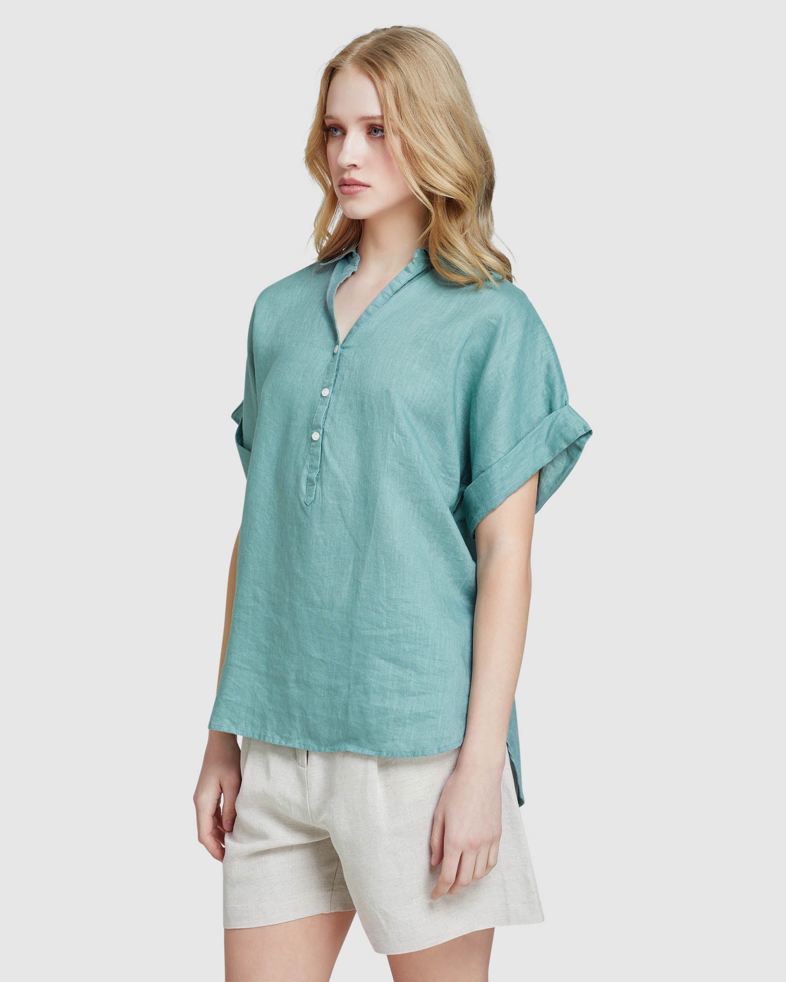 CARA LINEN SHIRT