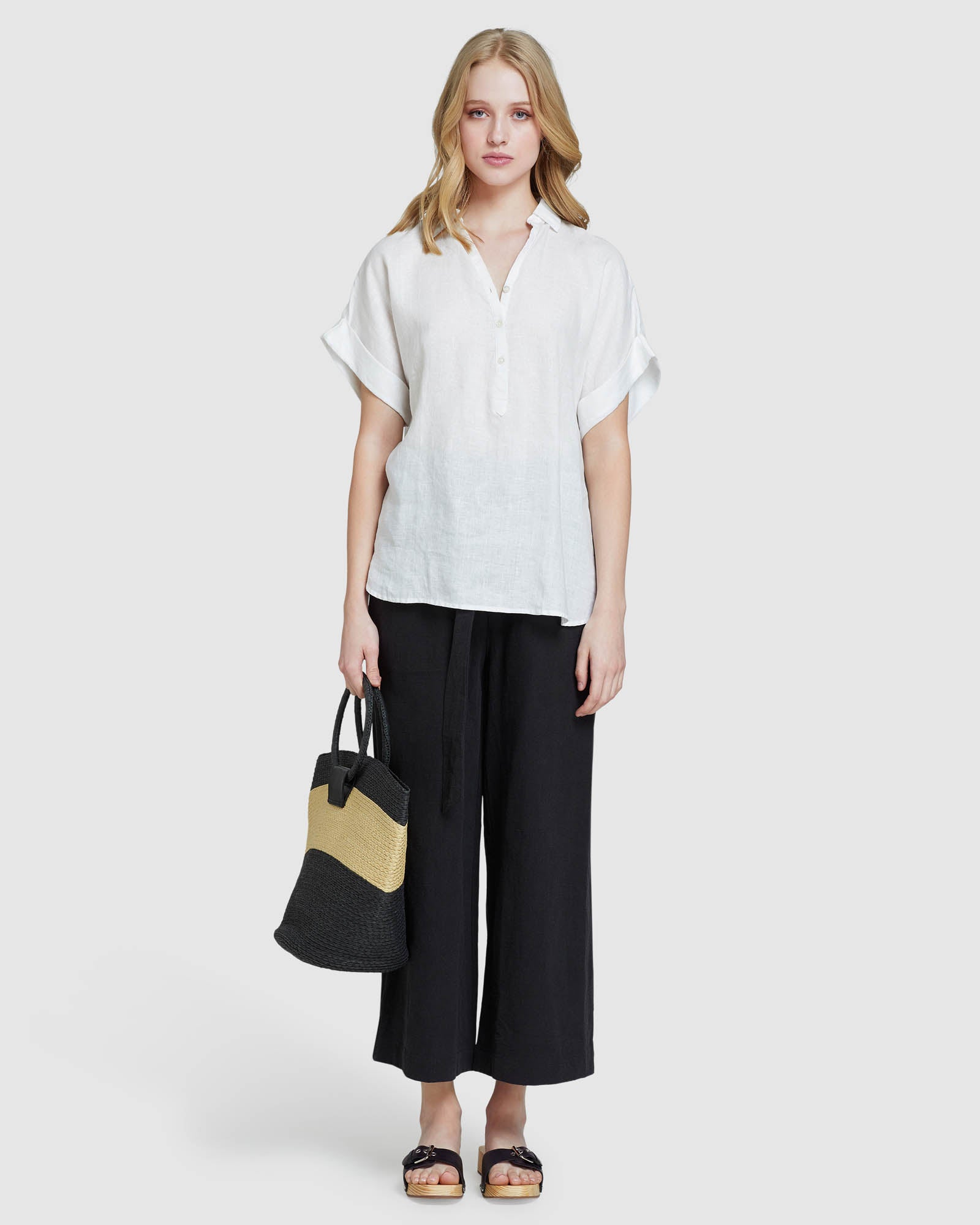 CARA LINEN SHIRT