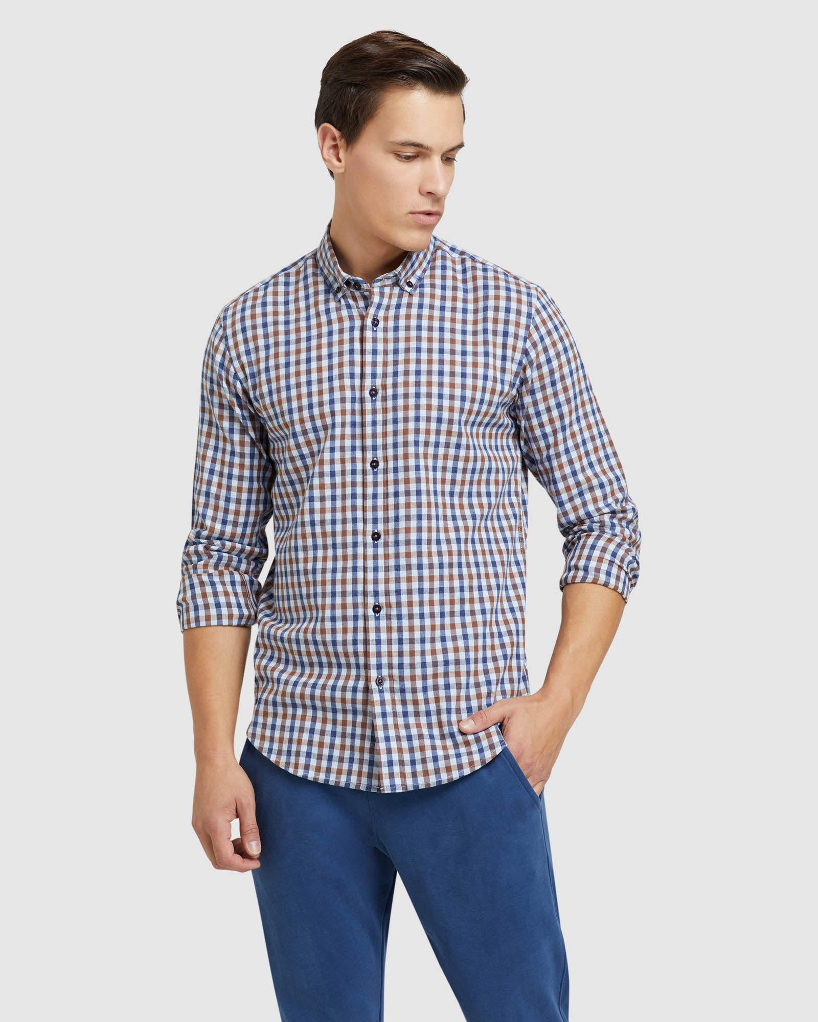 STRATTON CHECKED SHIRT