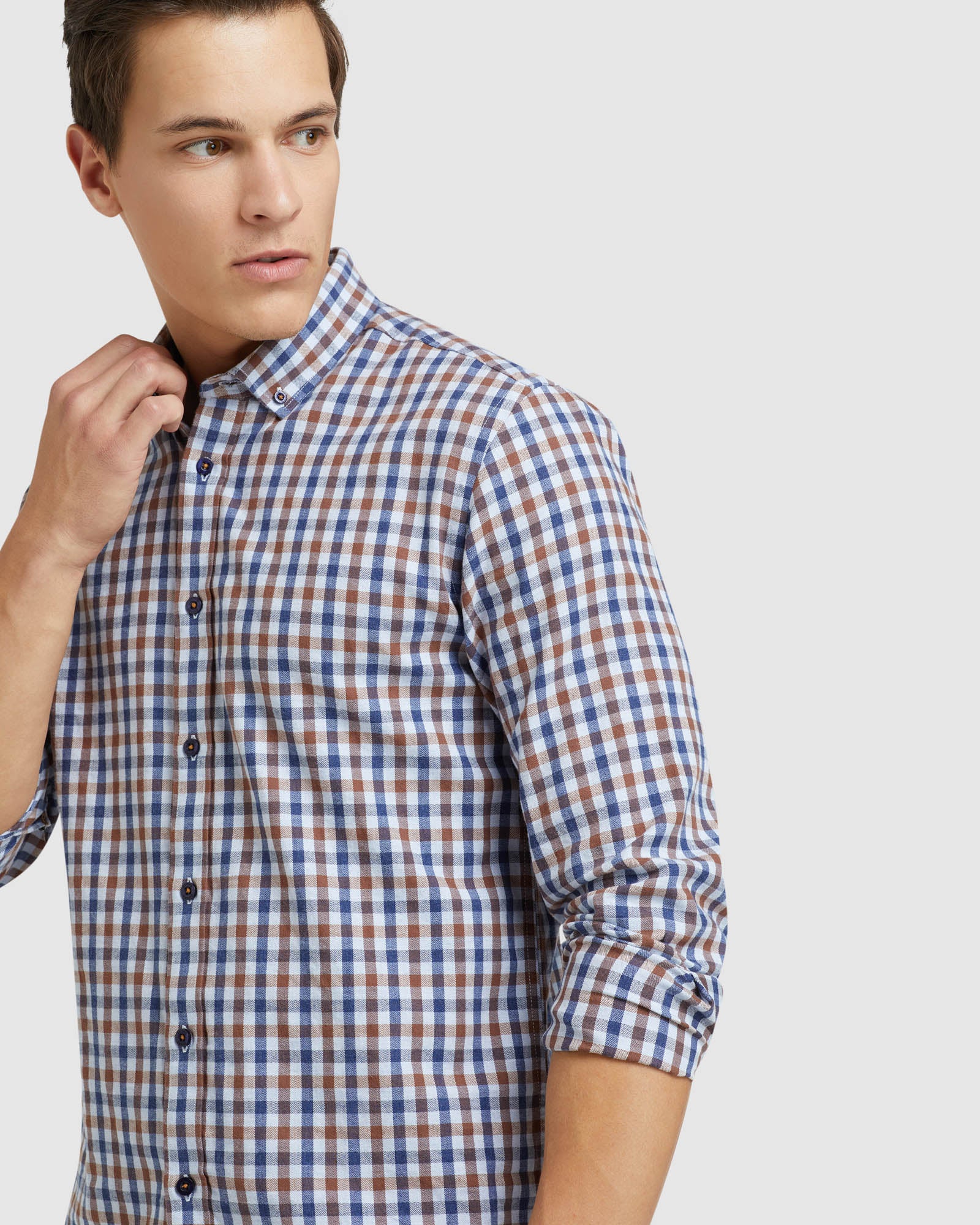 STRATTON CHECKED SHIRT