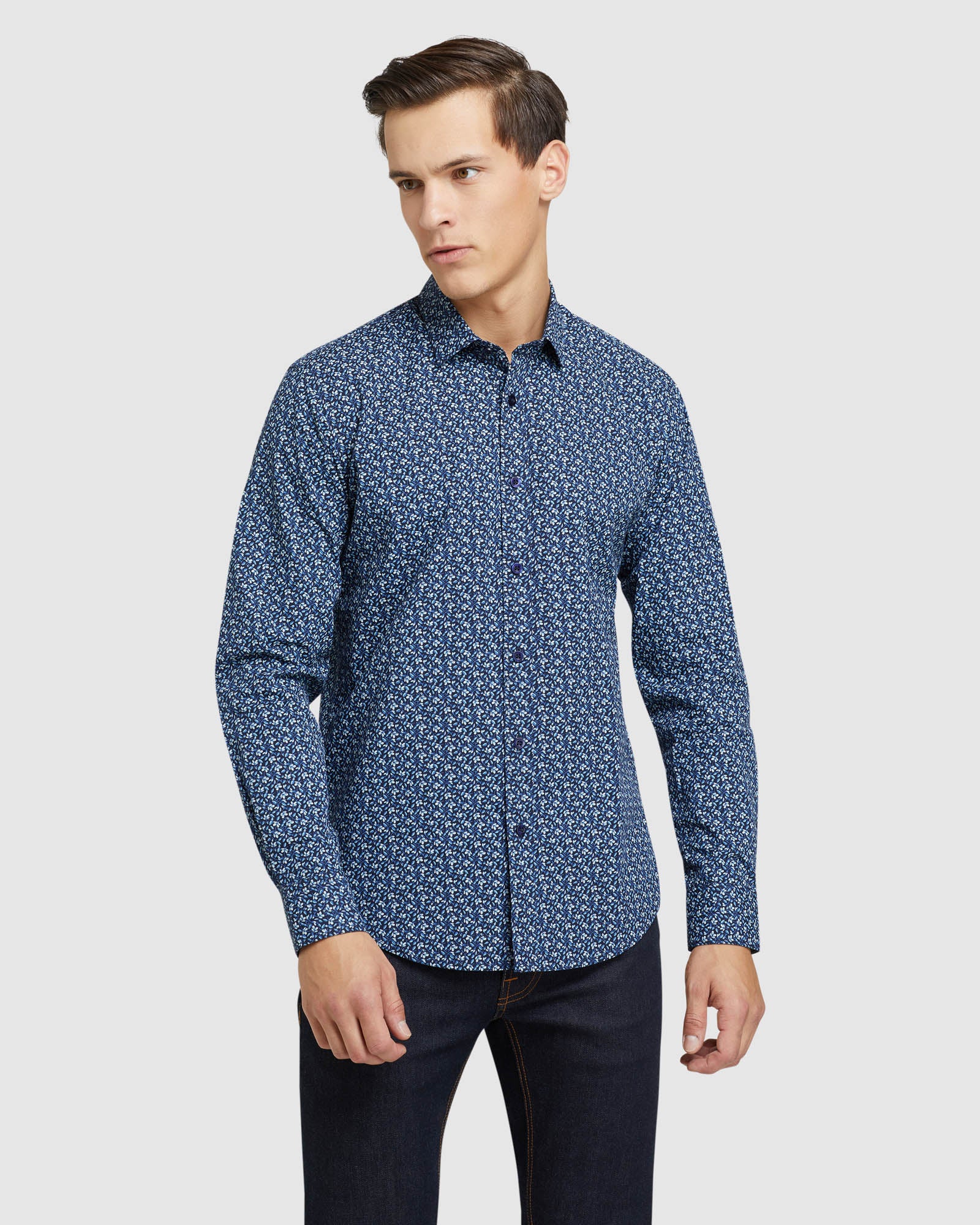 KENTON FLORAL PRINTED SHIRT