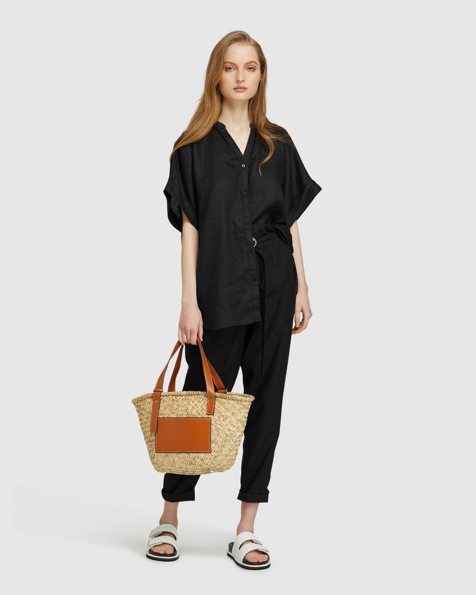 CARA PURE LINEN SHIRT