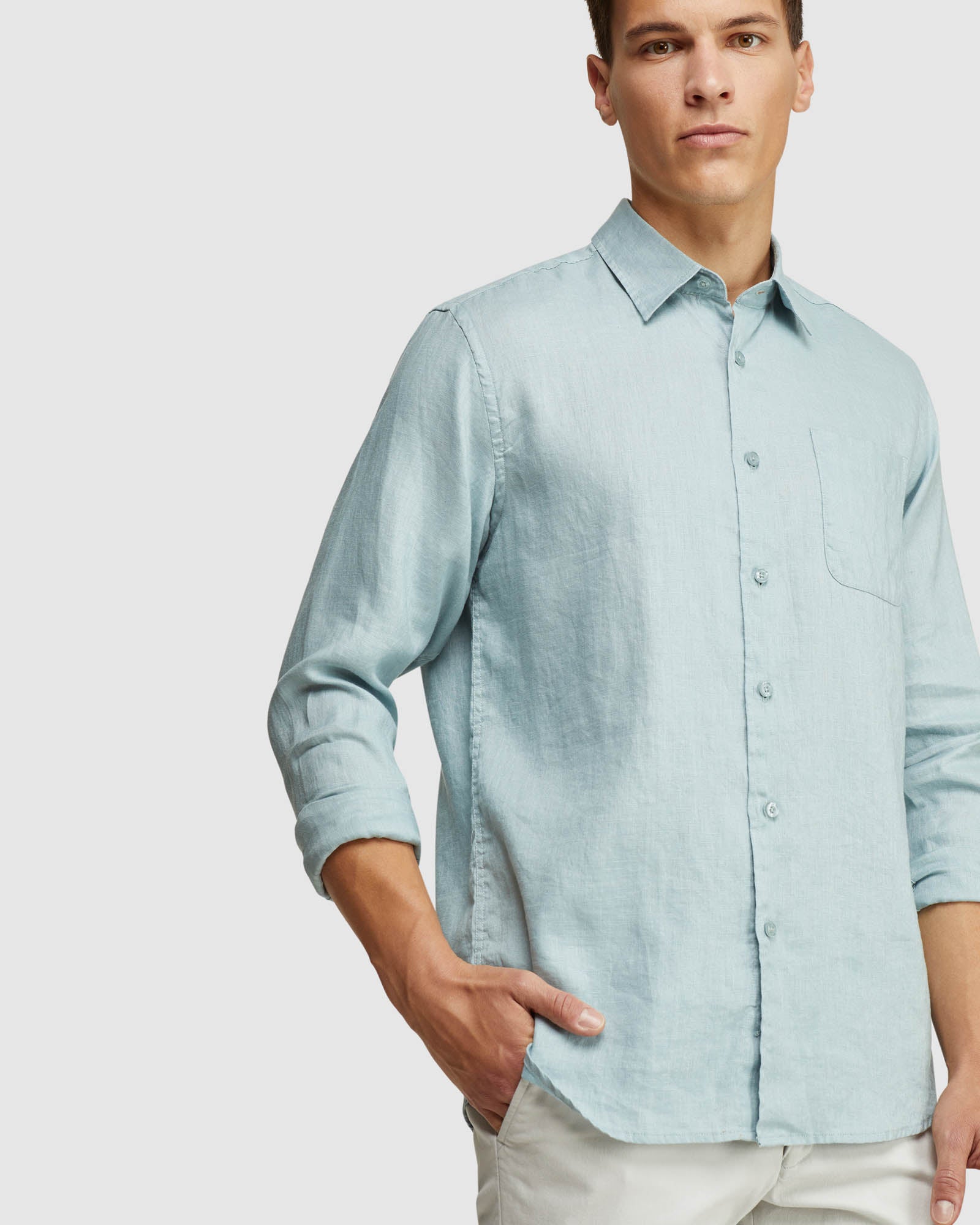 HOLLOWAY PURE LINEN SHIRT