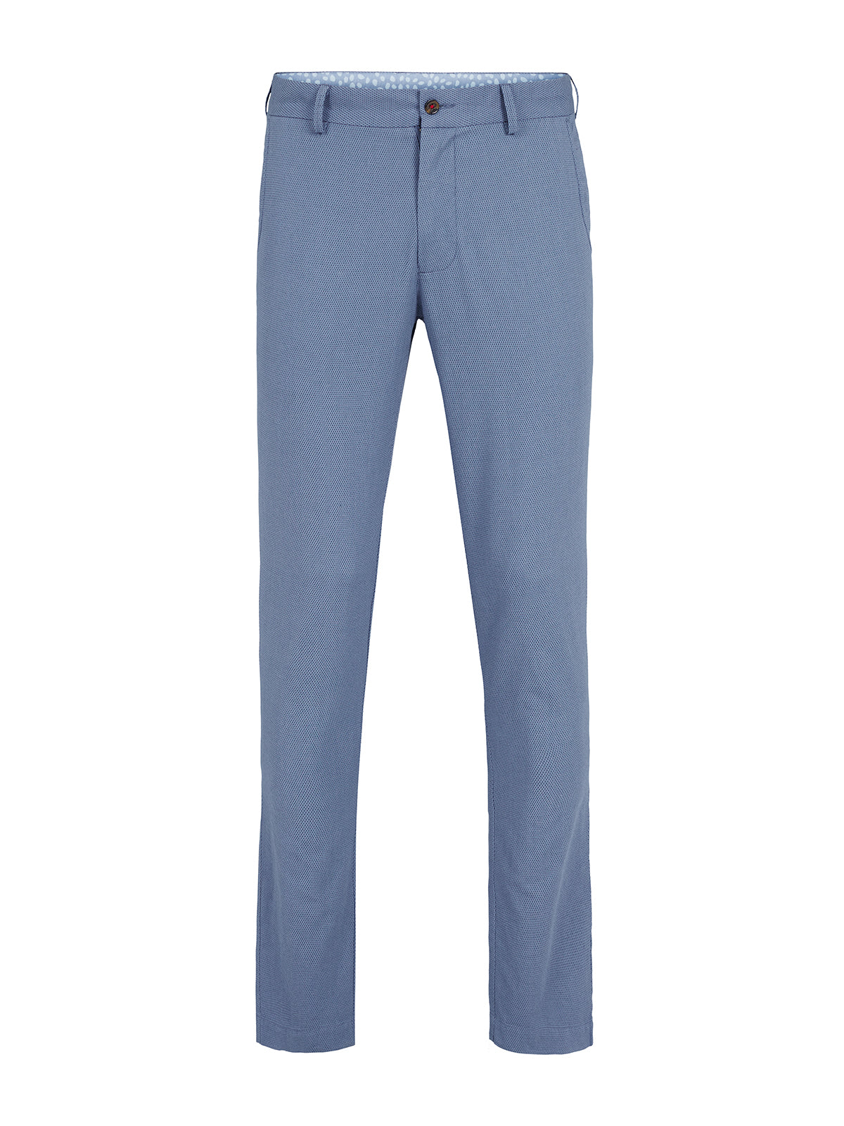 NARROW LEG COTTON TROUSERS