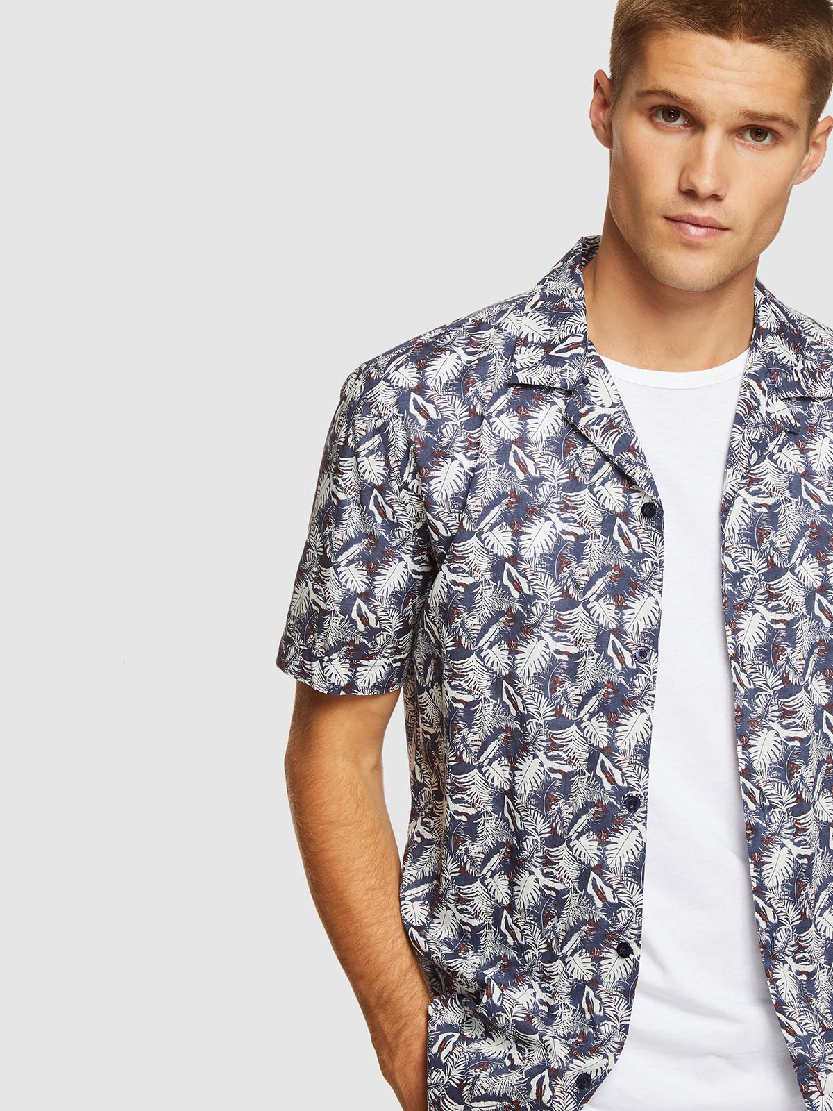 PUTNEY PRINTED SHORT SLEEVE SHIRT