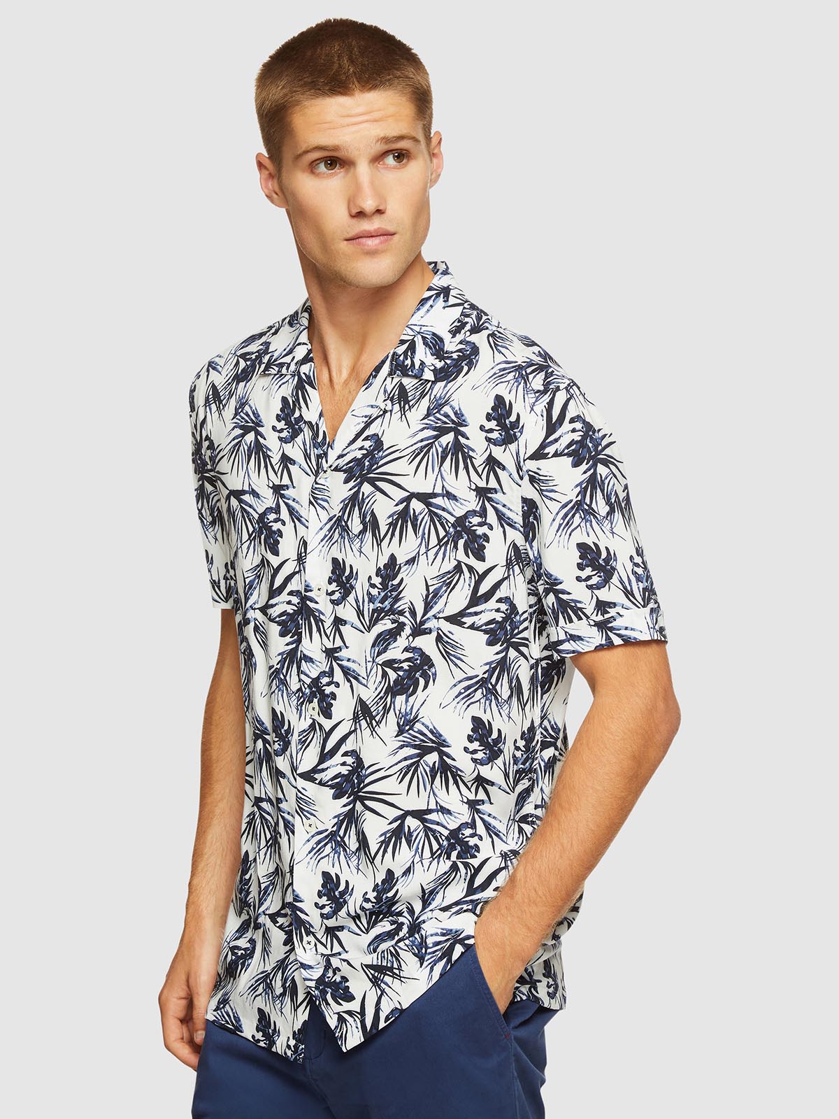 PUTNEY PRINTED SHORT SLEEVE SHIRT