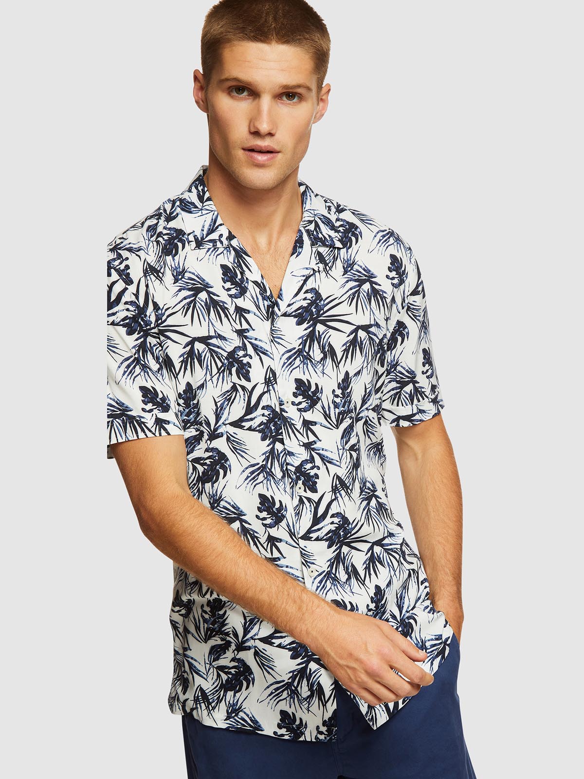 PUTNEY PRINTED SHORT SLEEVE SHIRT