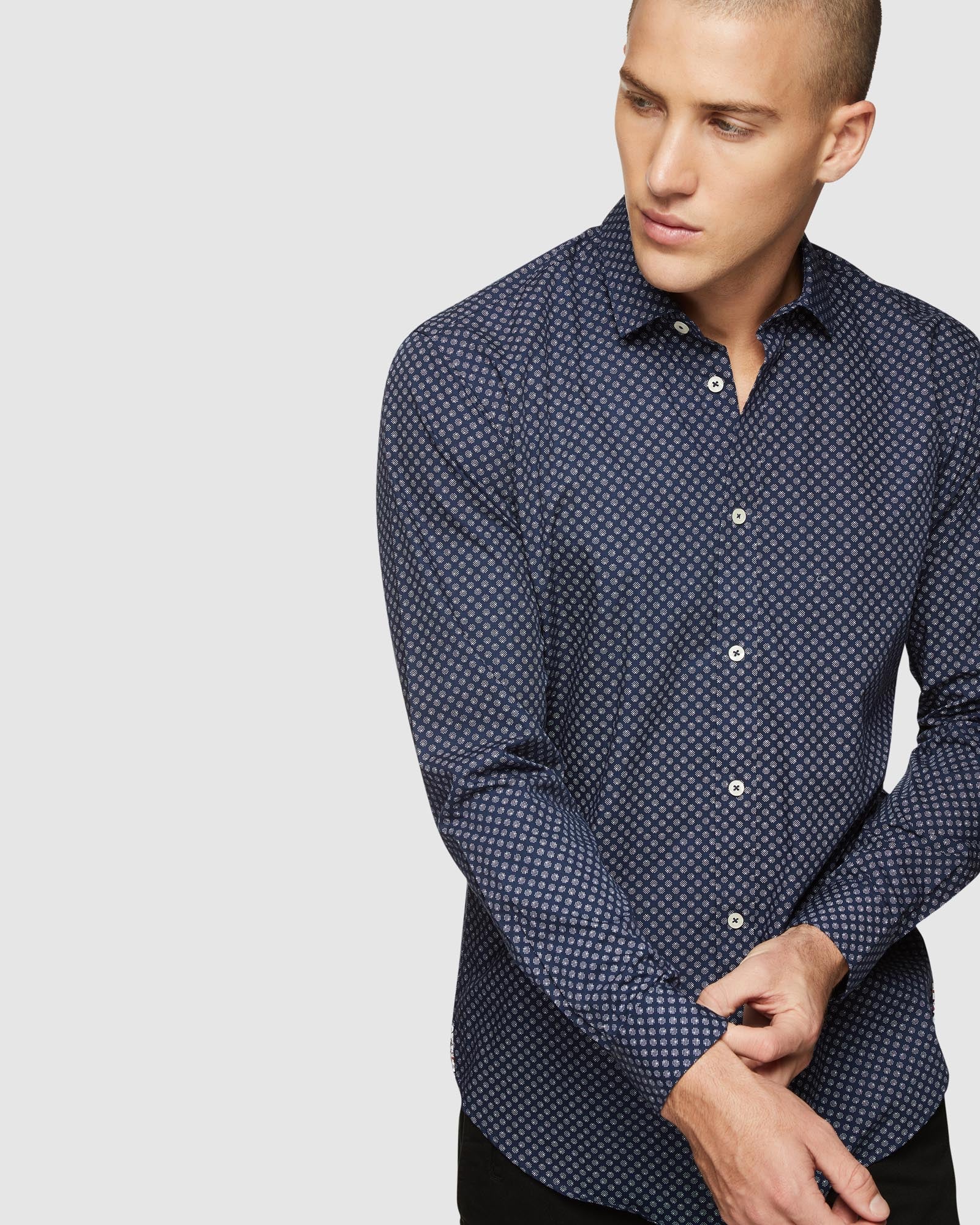 KENTON REGULAR FIT PRINTED SHIRT