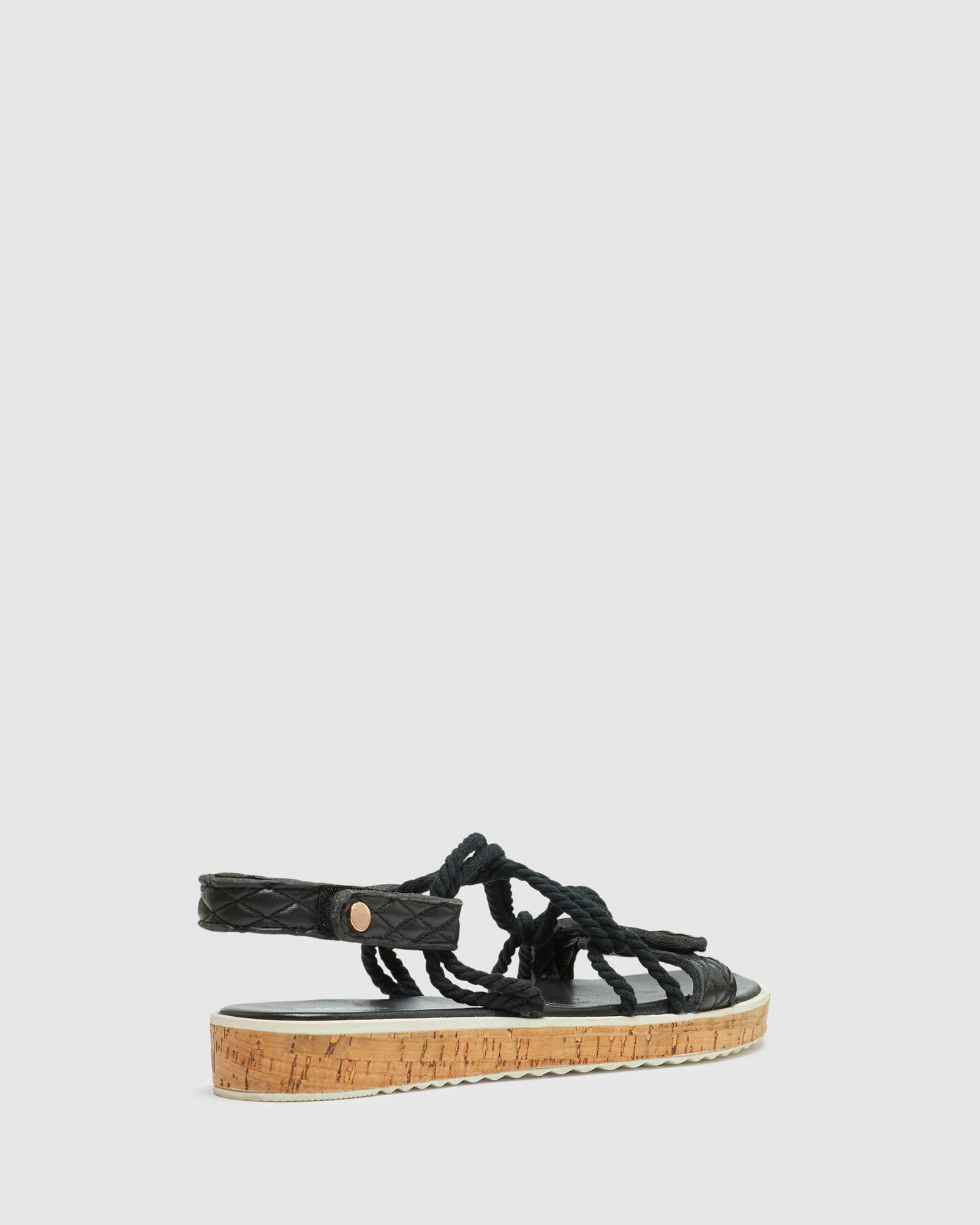 MARIBEL LEATHER FLATFORM