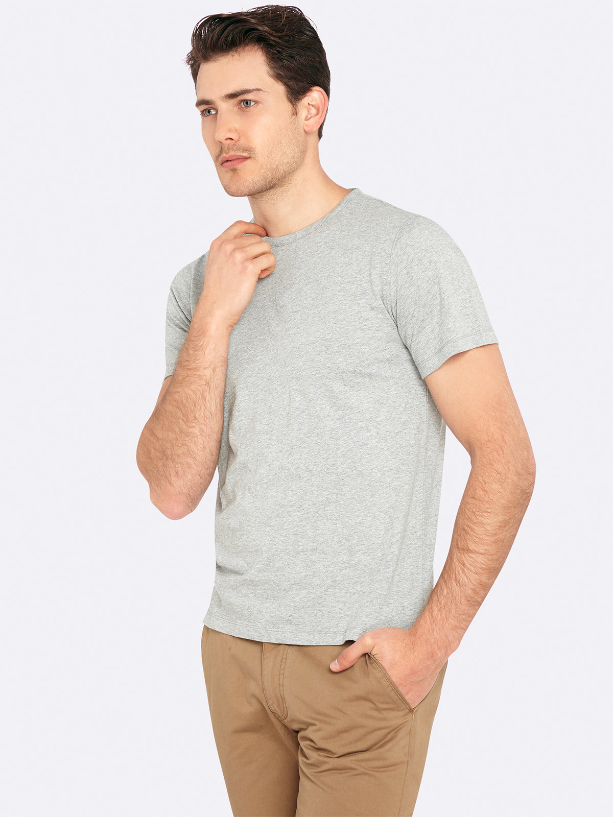 LEO COTTON/LINEN T-SHIRT