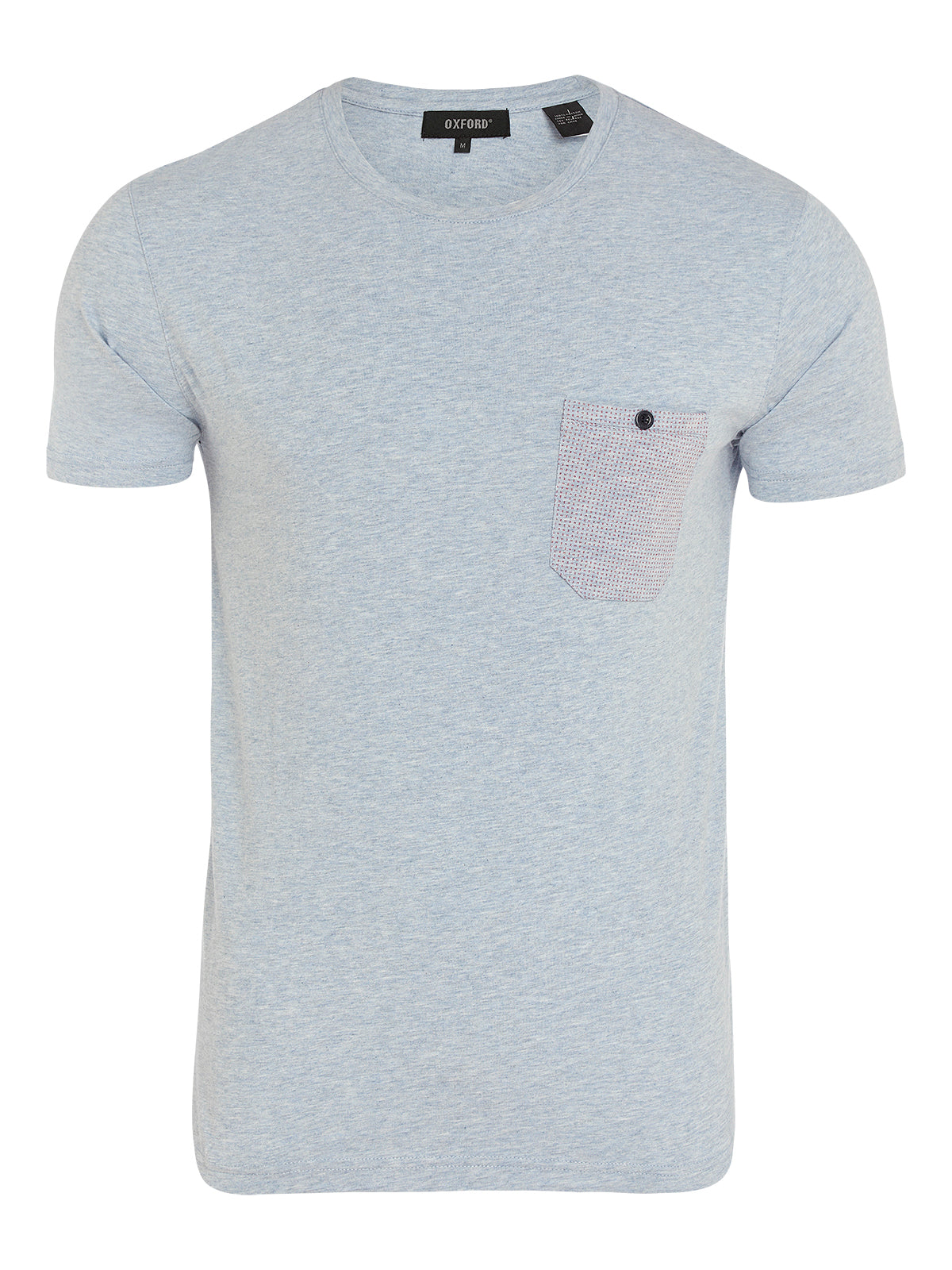 MAX CONTRAST POCKET T-SHIRT CHMBRY