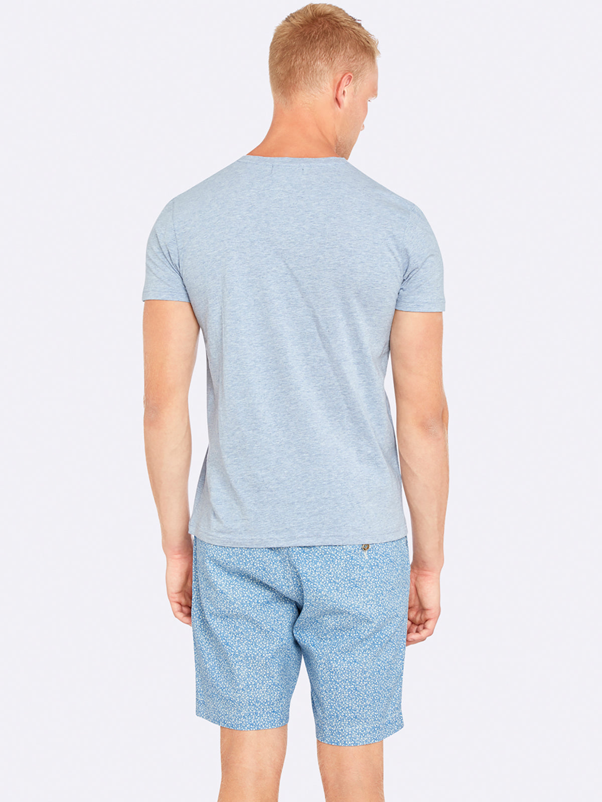 MAX CONTRAST POCKET T-SHIRT CHMBRY