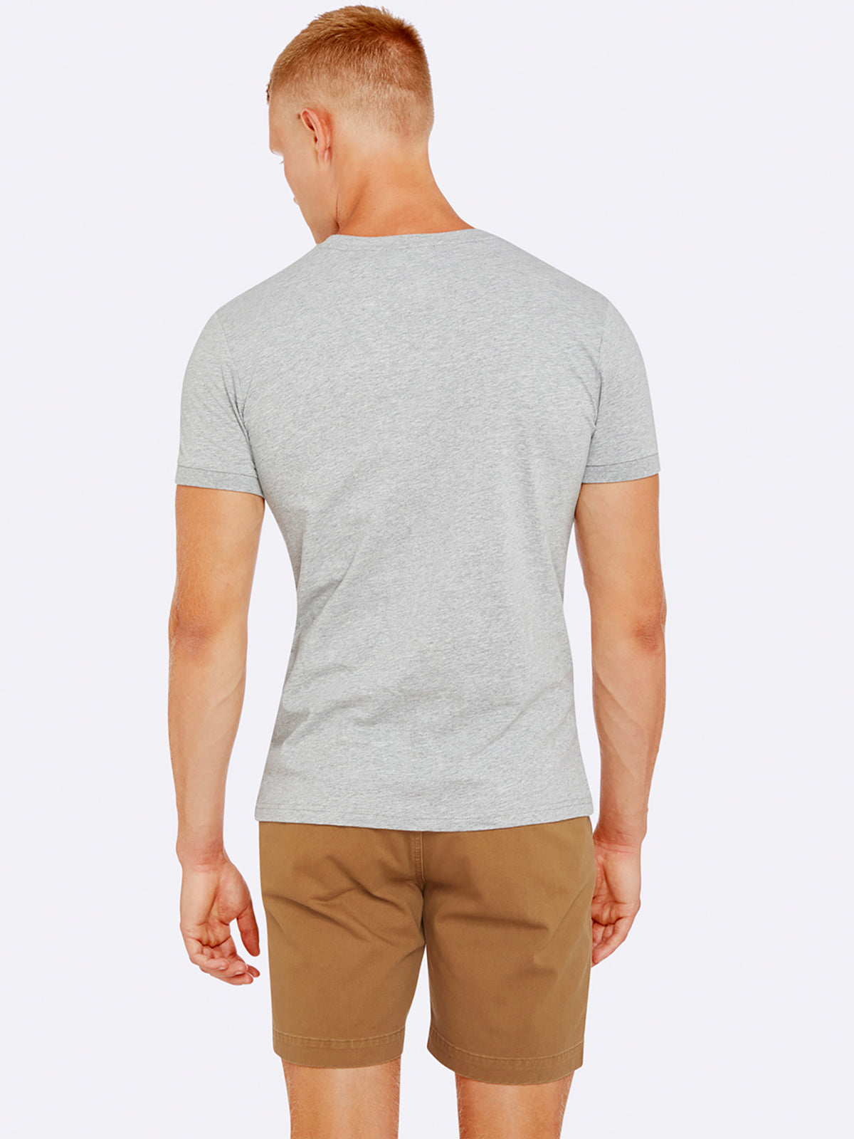 MASON CHEST POCKET T-SHIRT MELANGE