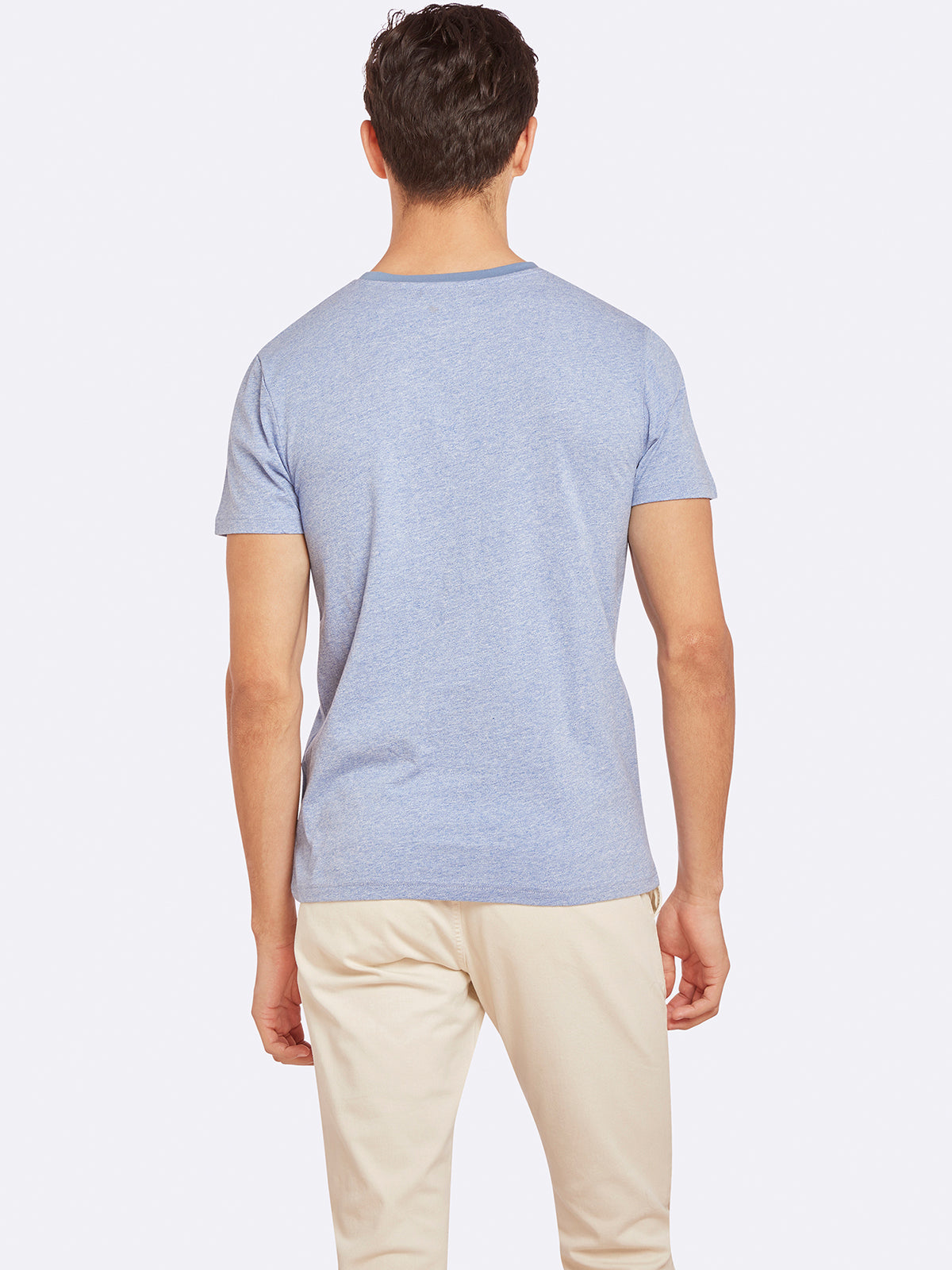 CONTRAST TRIM T-SHIRT