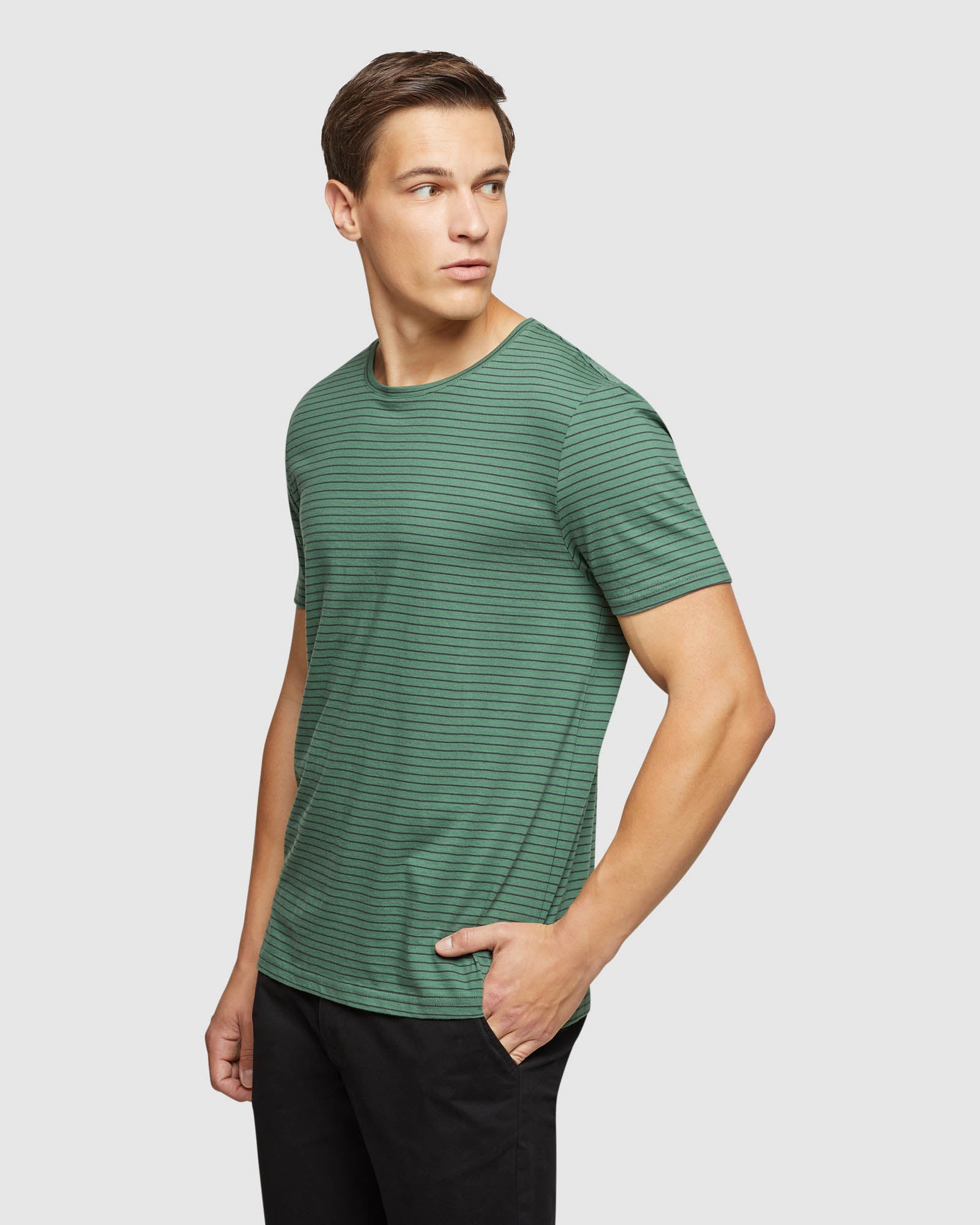 COOPER STRIPED T-SHIRT