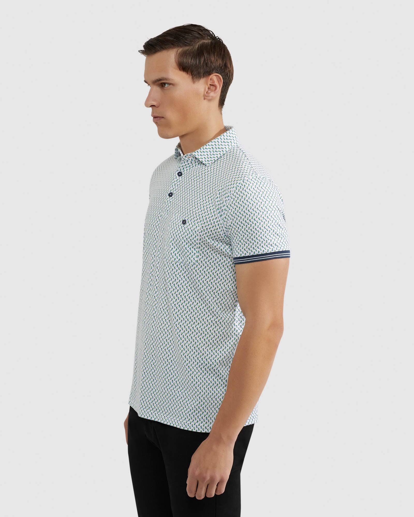 FINN KETTLE PRINTED POLO