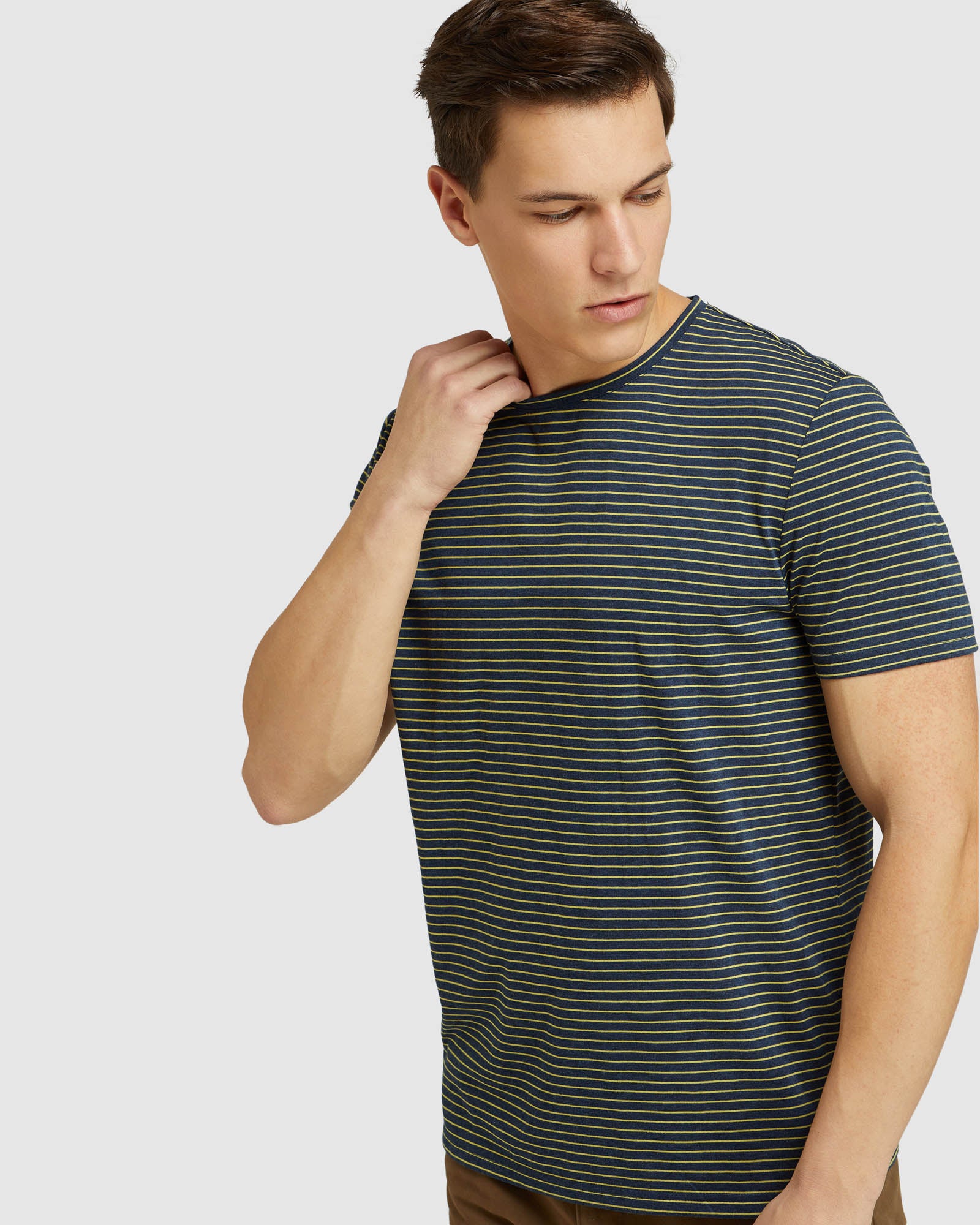 COOPER STRIPED T-SHIRT