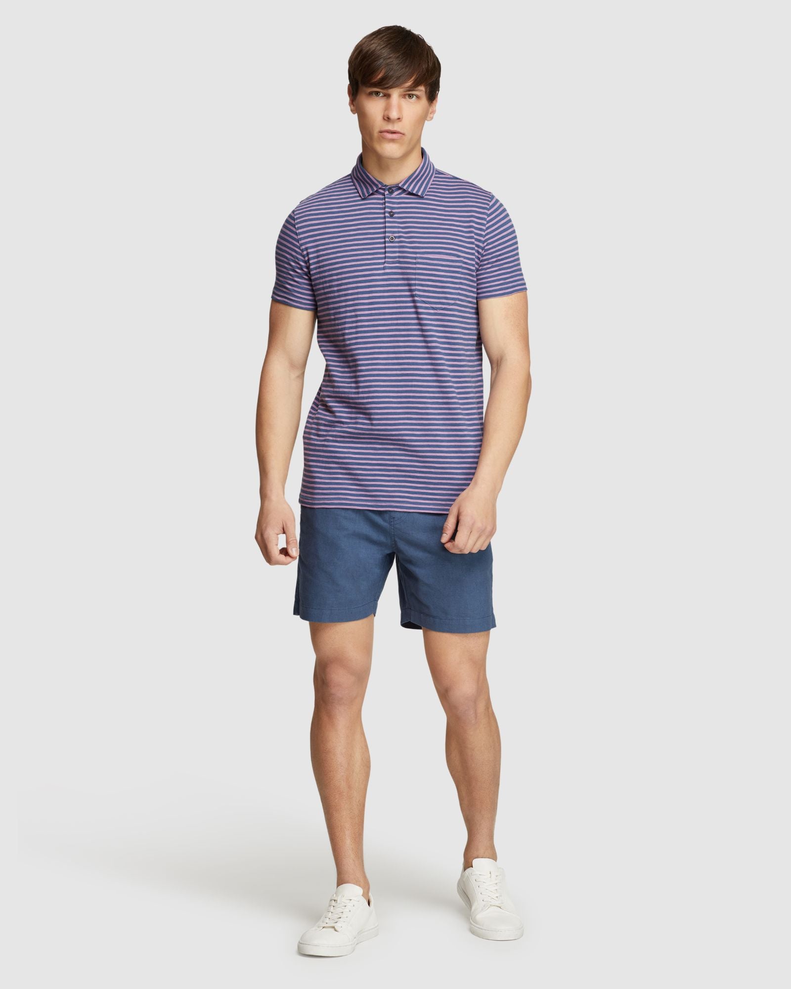 CHESTER STRIPE POLO