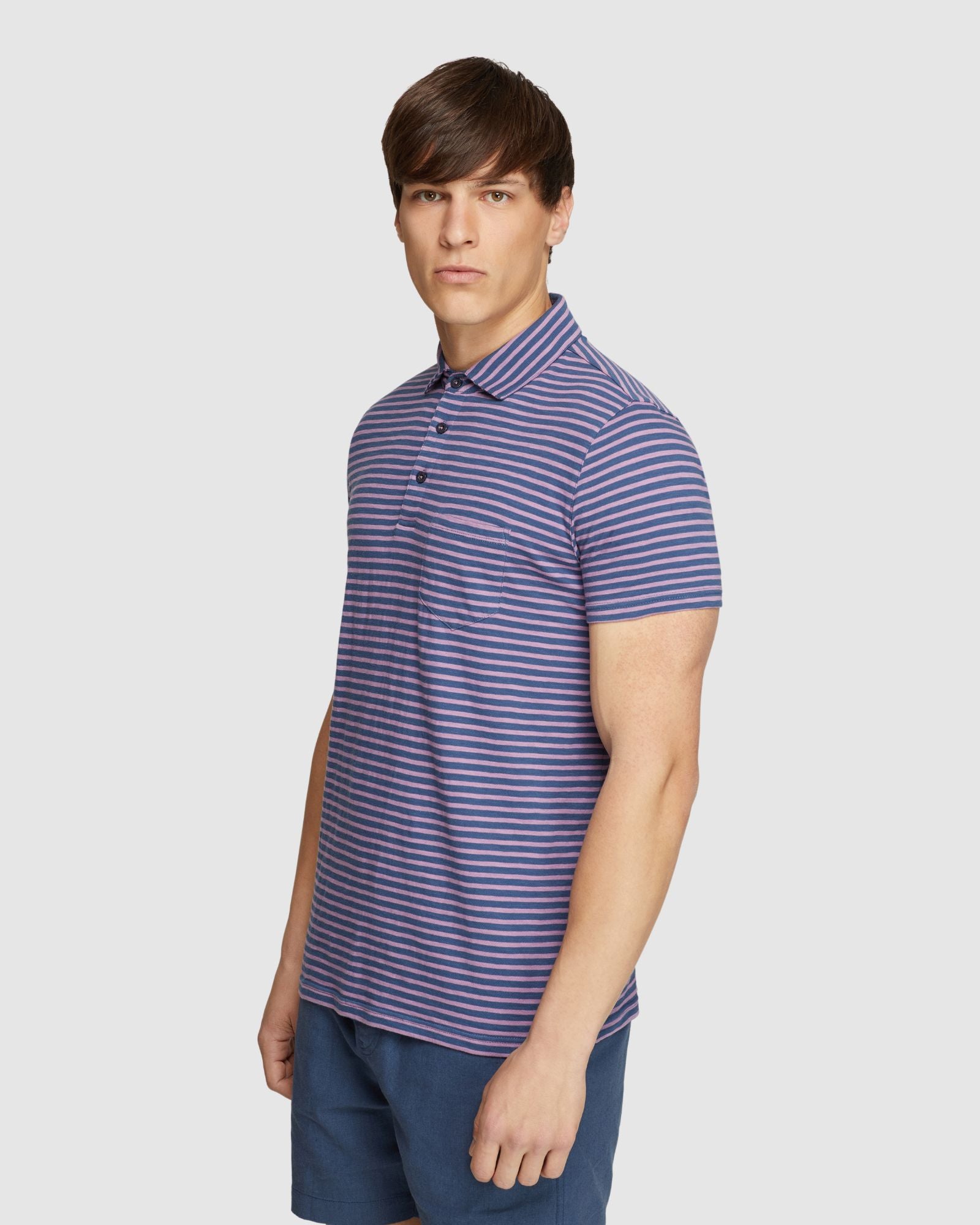 CHESTER STRIPE POLO