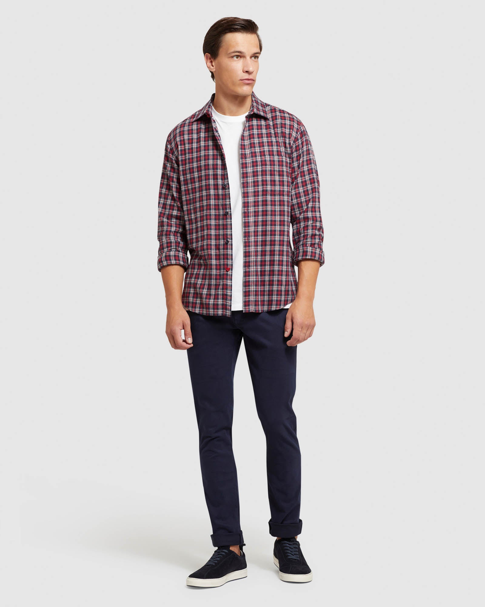 STRATTON BUTTON DOWN CHECK SHIRT