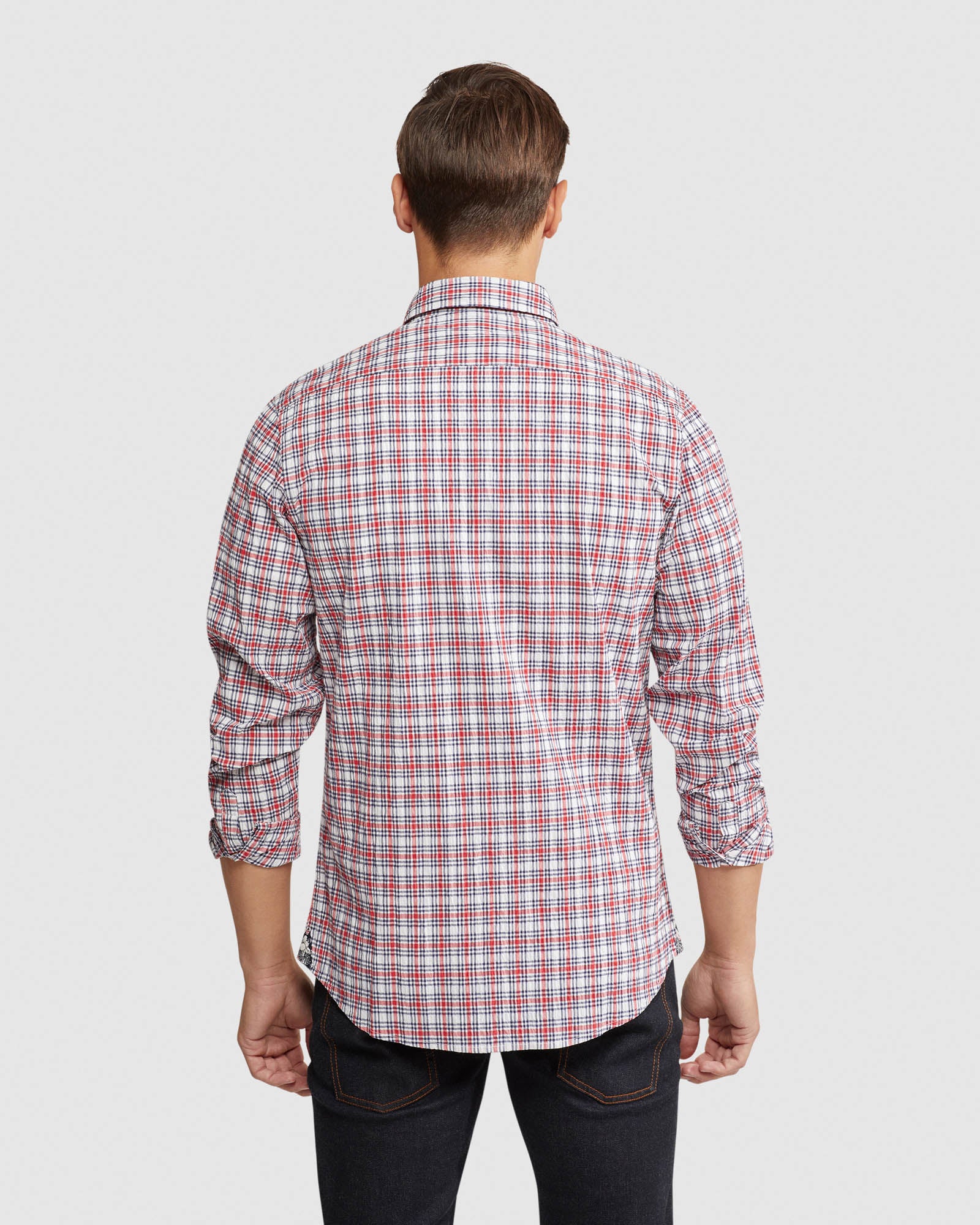 PORTLAND SEERSCKR CHECK REGULAR SHIRT