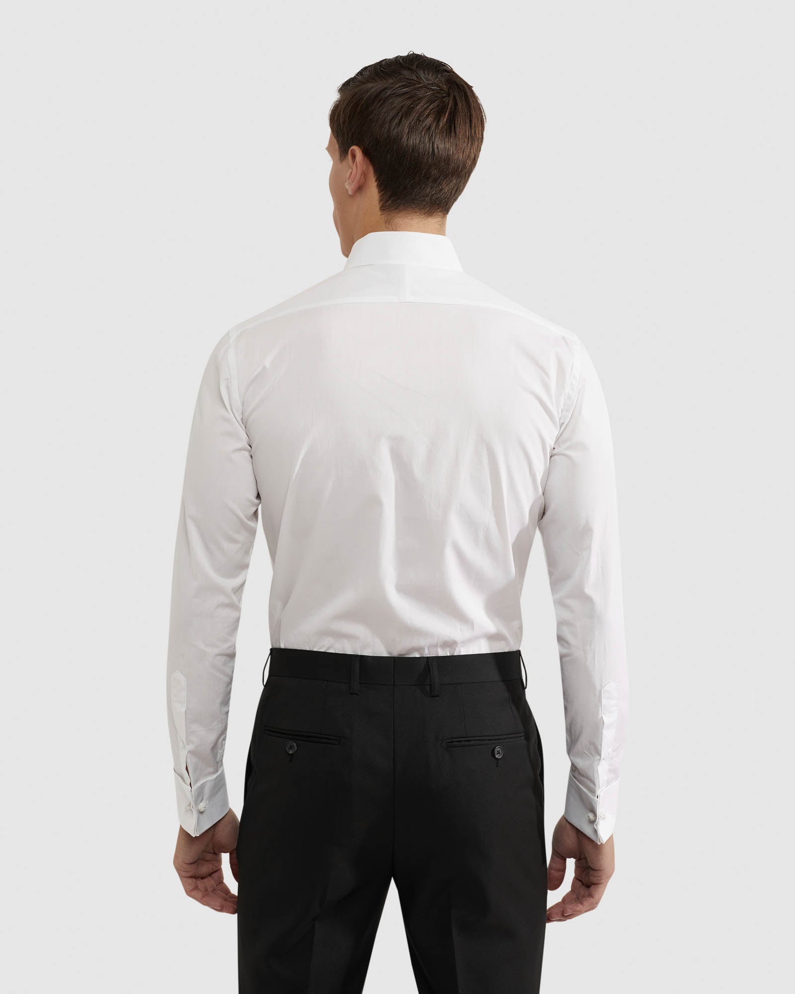 DINNER SHIRT WITH FRONT PLEATS