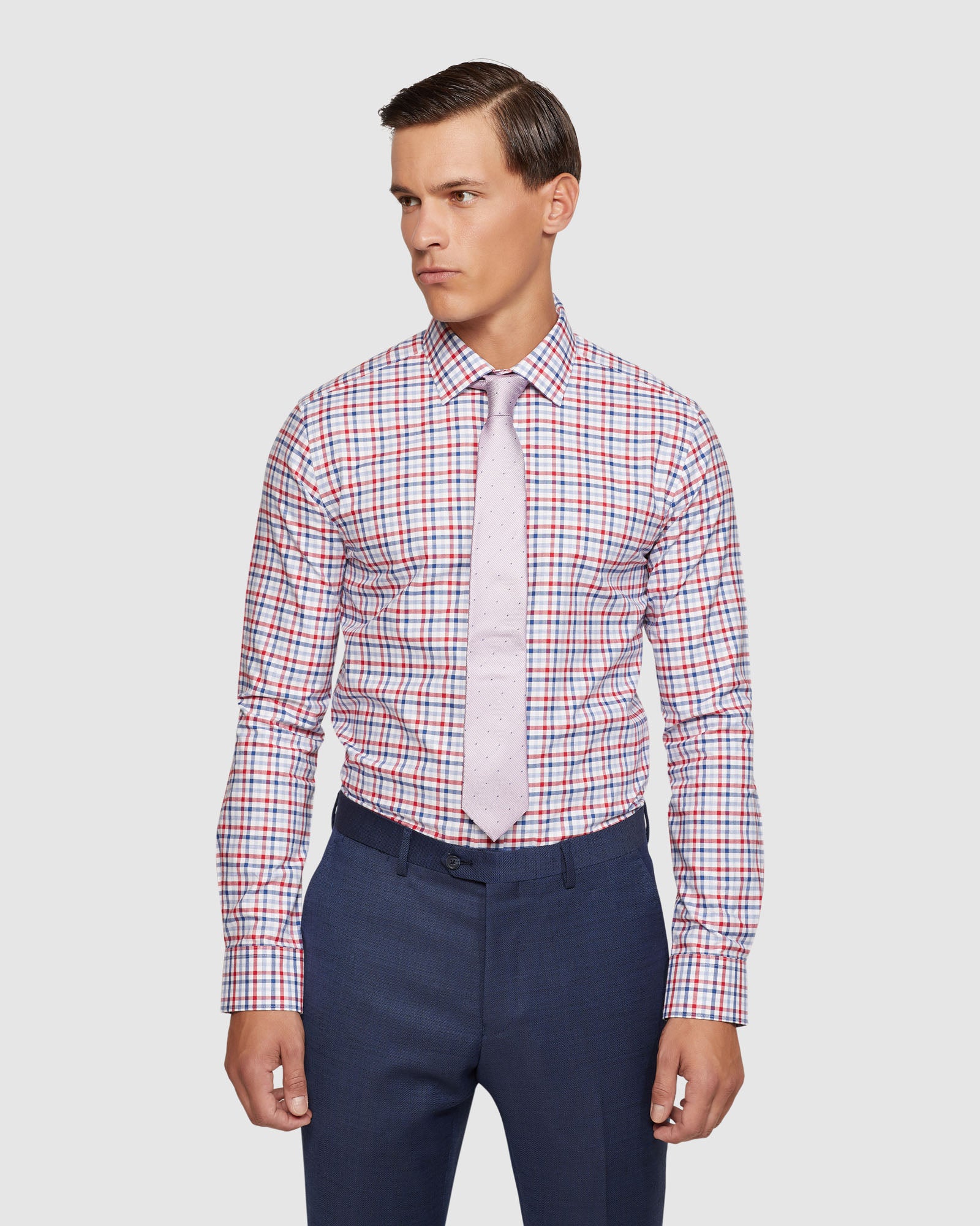 BECKTON SLIM FIT CHECKED SHIRT