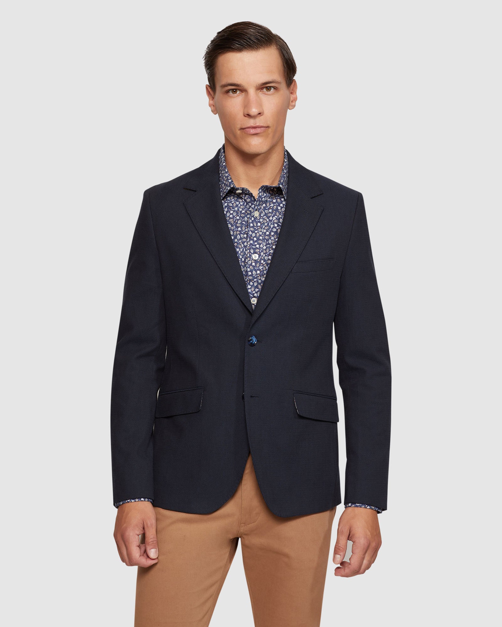 BLAKE COTTON STRETCH BLAZER