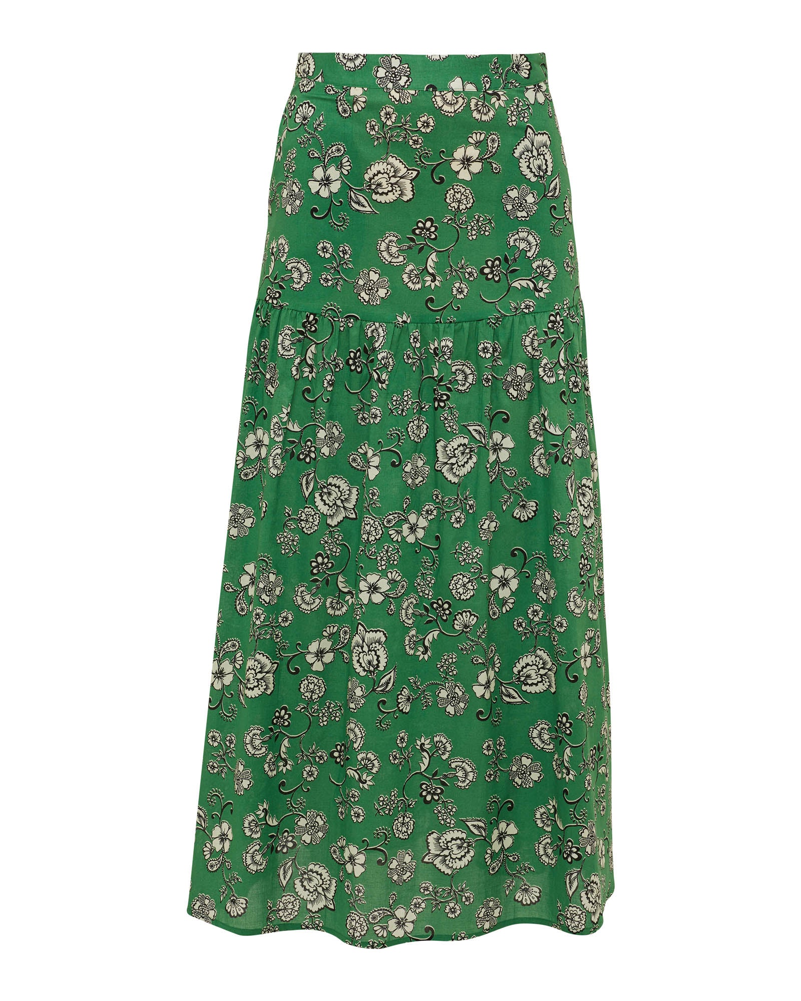 OLIVIA FLORAL MAXI SKIRT