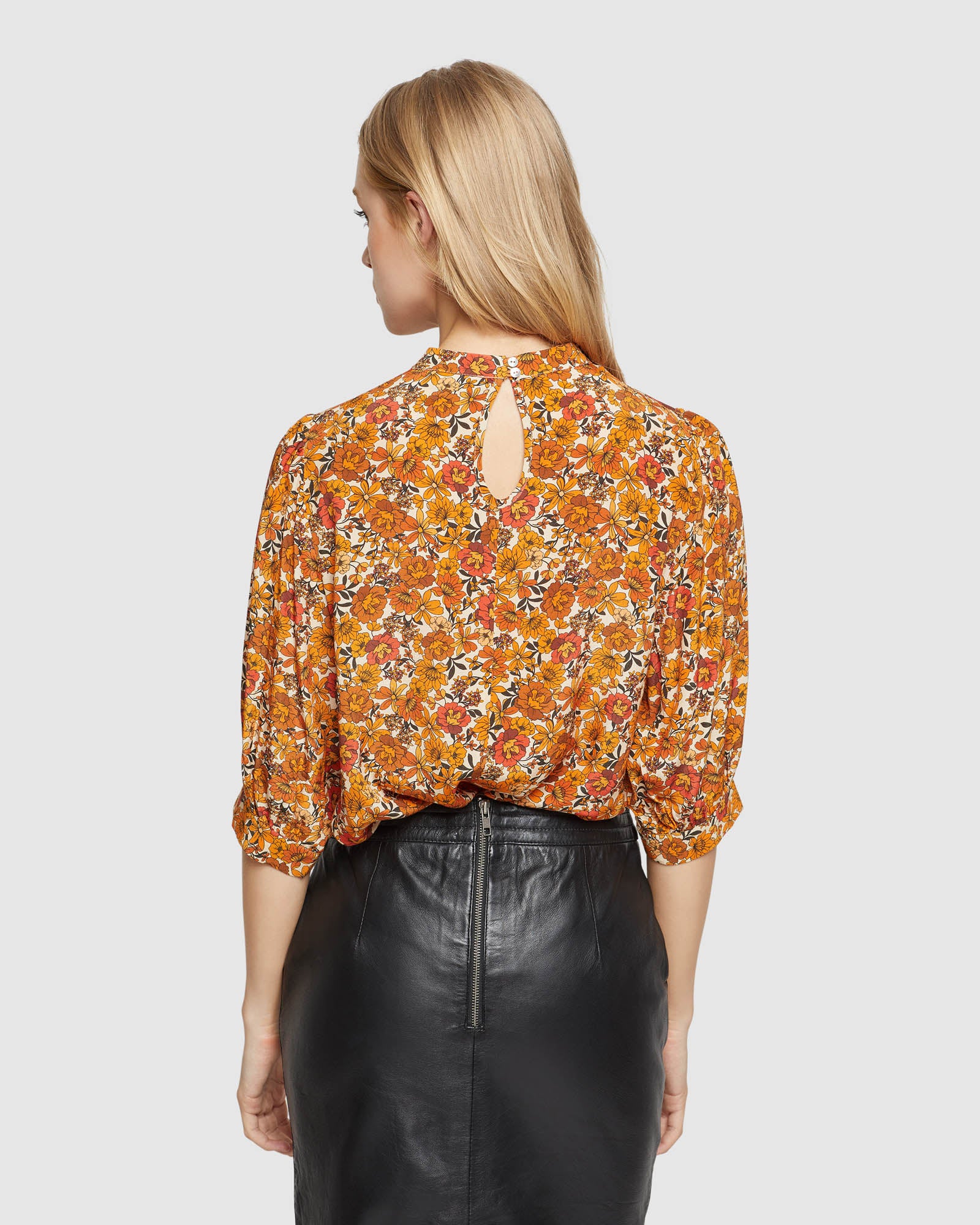 LIZZIE FLORAL PRINTED TOP