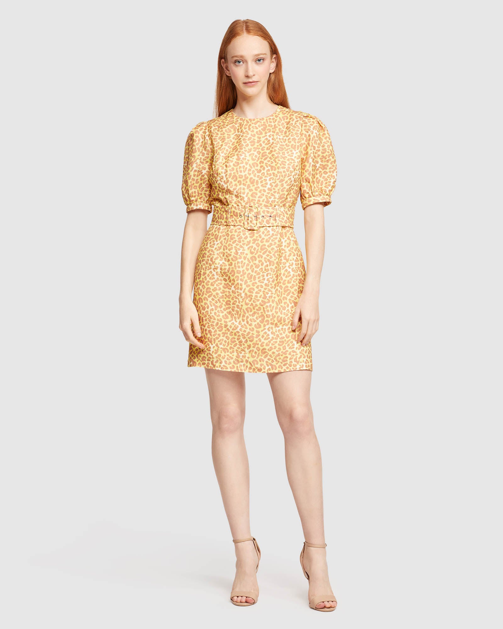 JESSIE LINEN BLEND DRESS