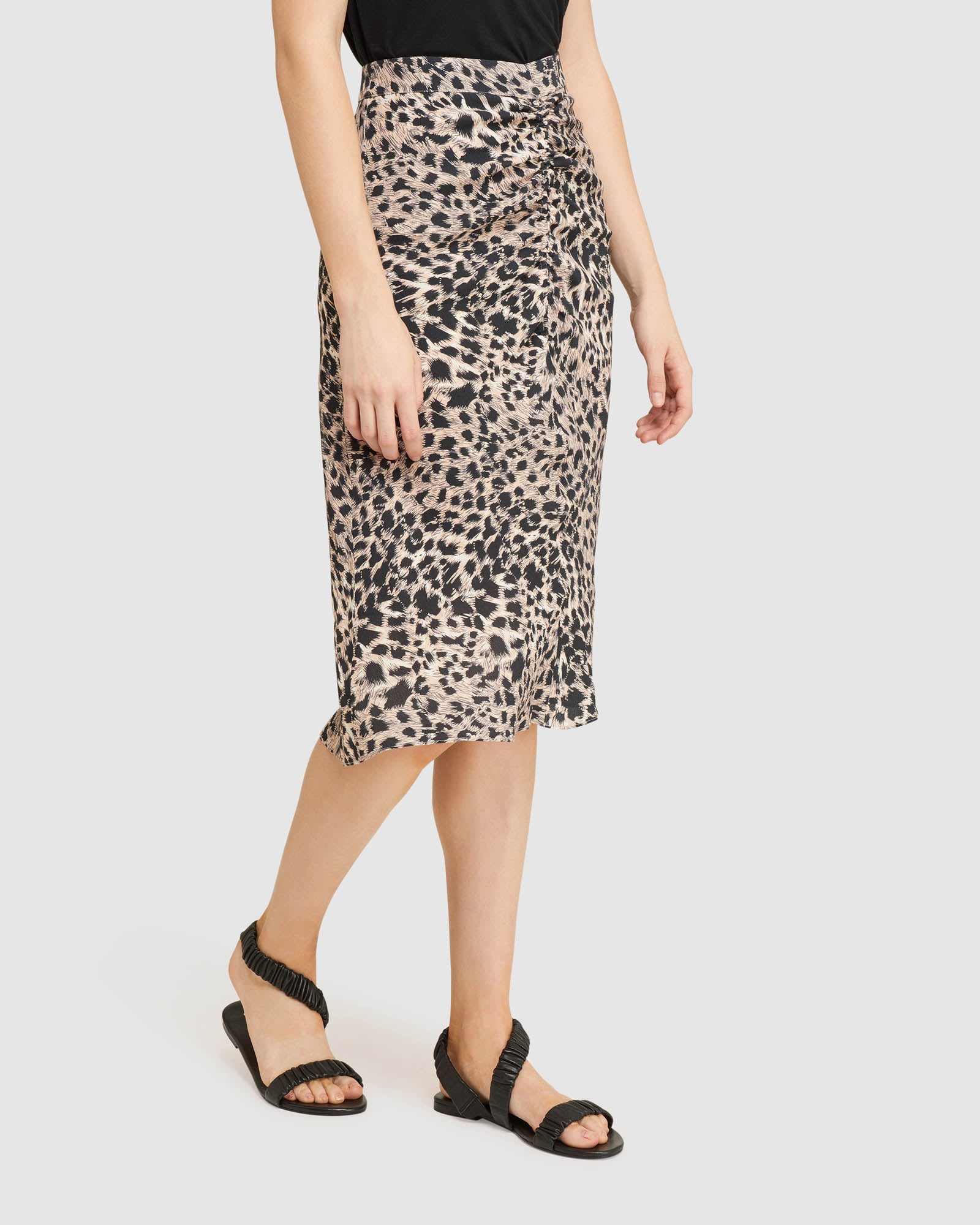 MARCEL ANIMAL PRINT SKIRT