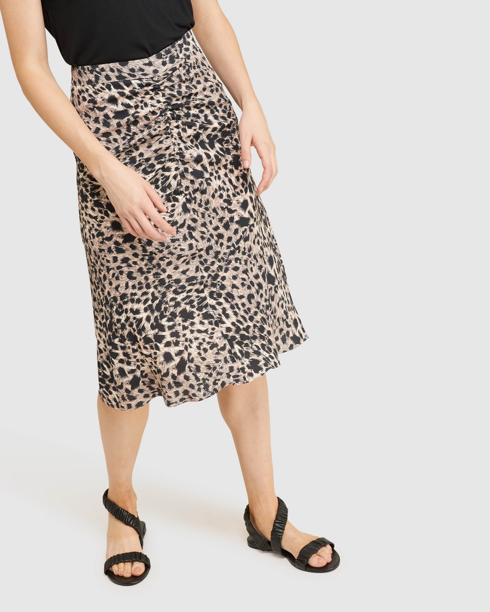 MARCEL ANIMAL PRINT SKIRT