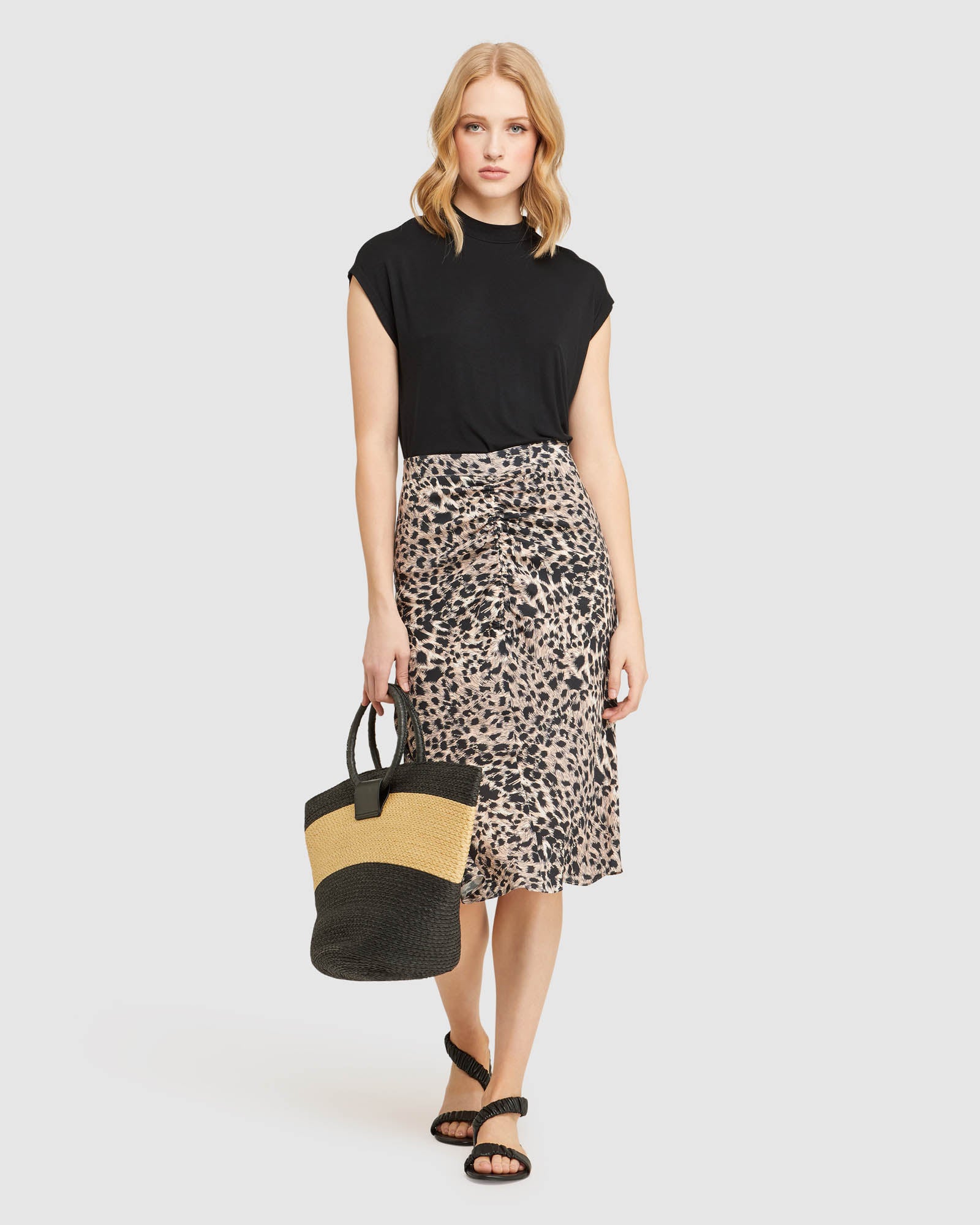 MARCEL ANIMAL PRINT SKIRT