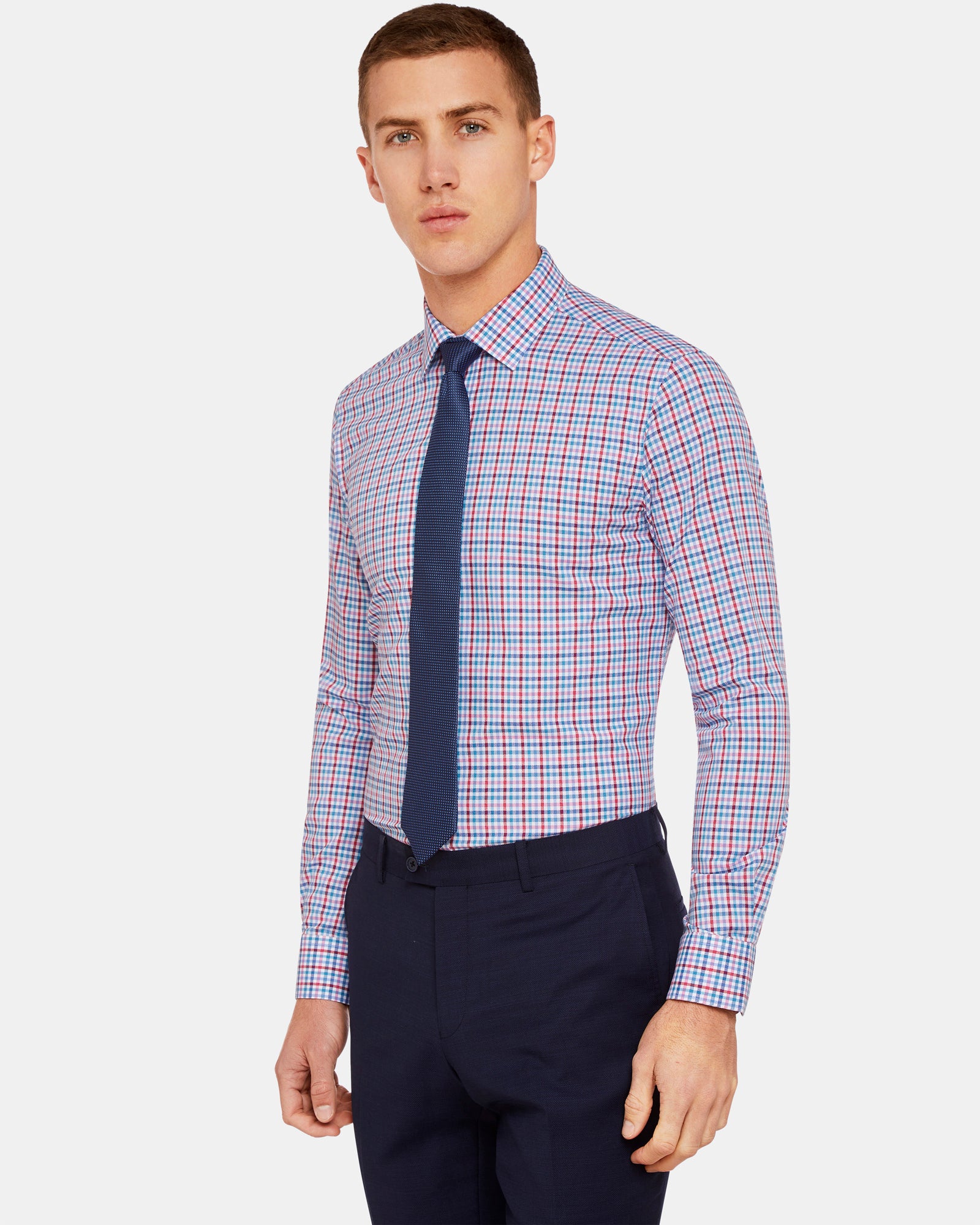 BECKTON LUXURY MULTI CHECKED SHIRT