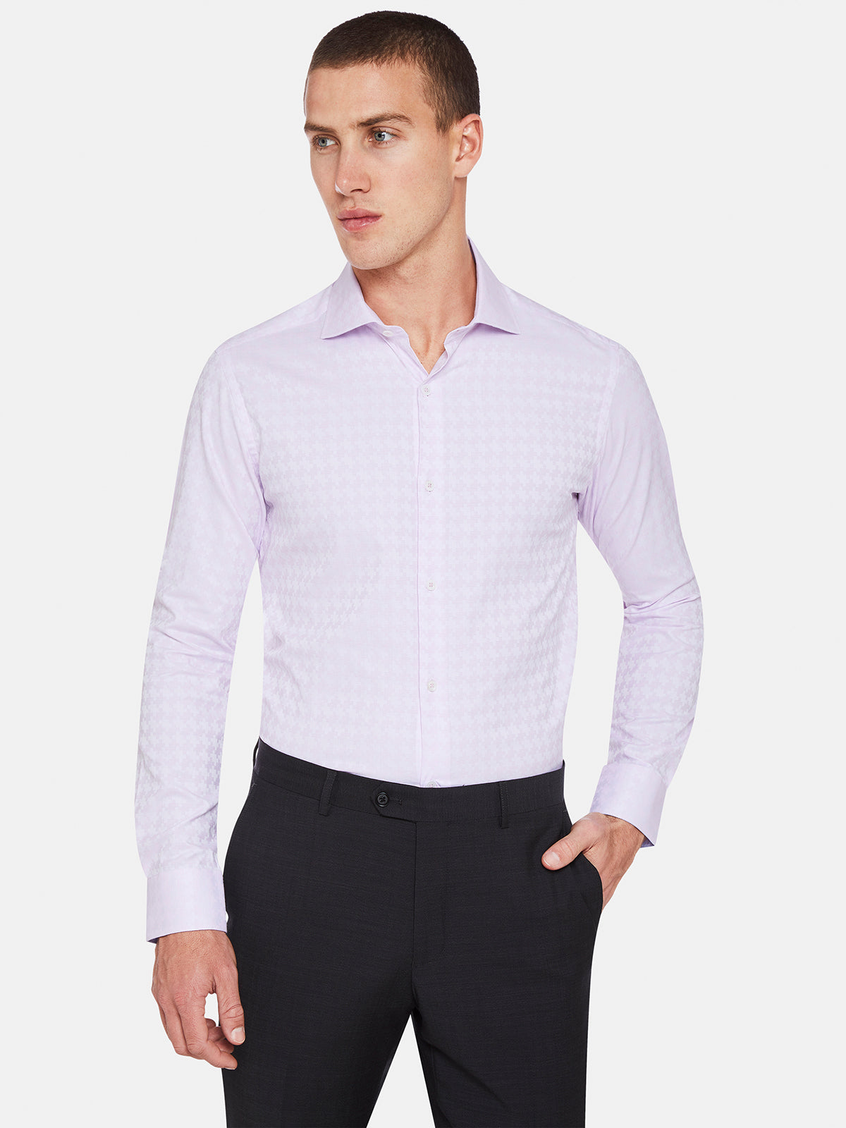 TRAFALGAR LUXURY DOBBY SHIRT