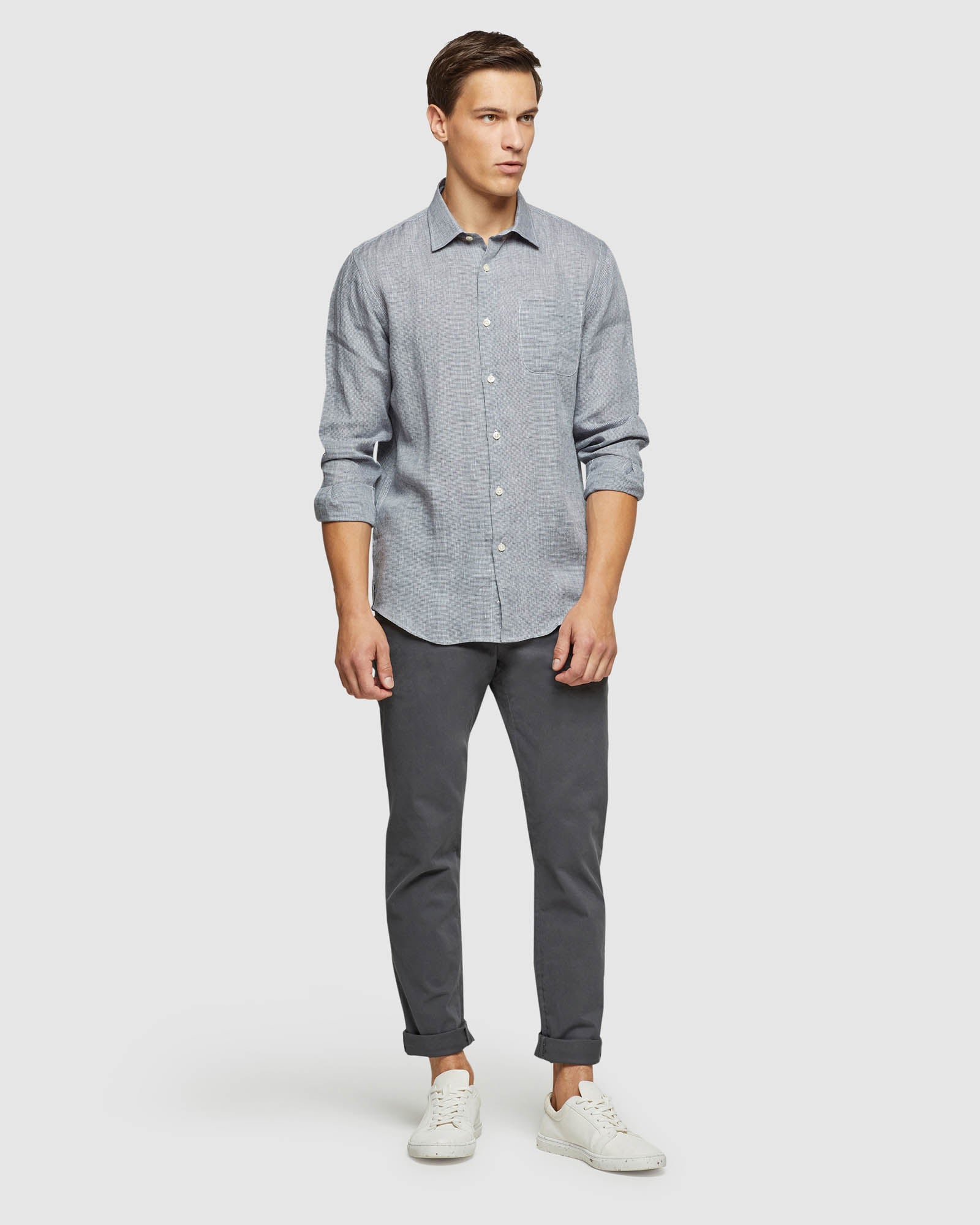 HOLLOWAY LINEN YARD DYE SHIRT