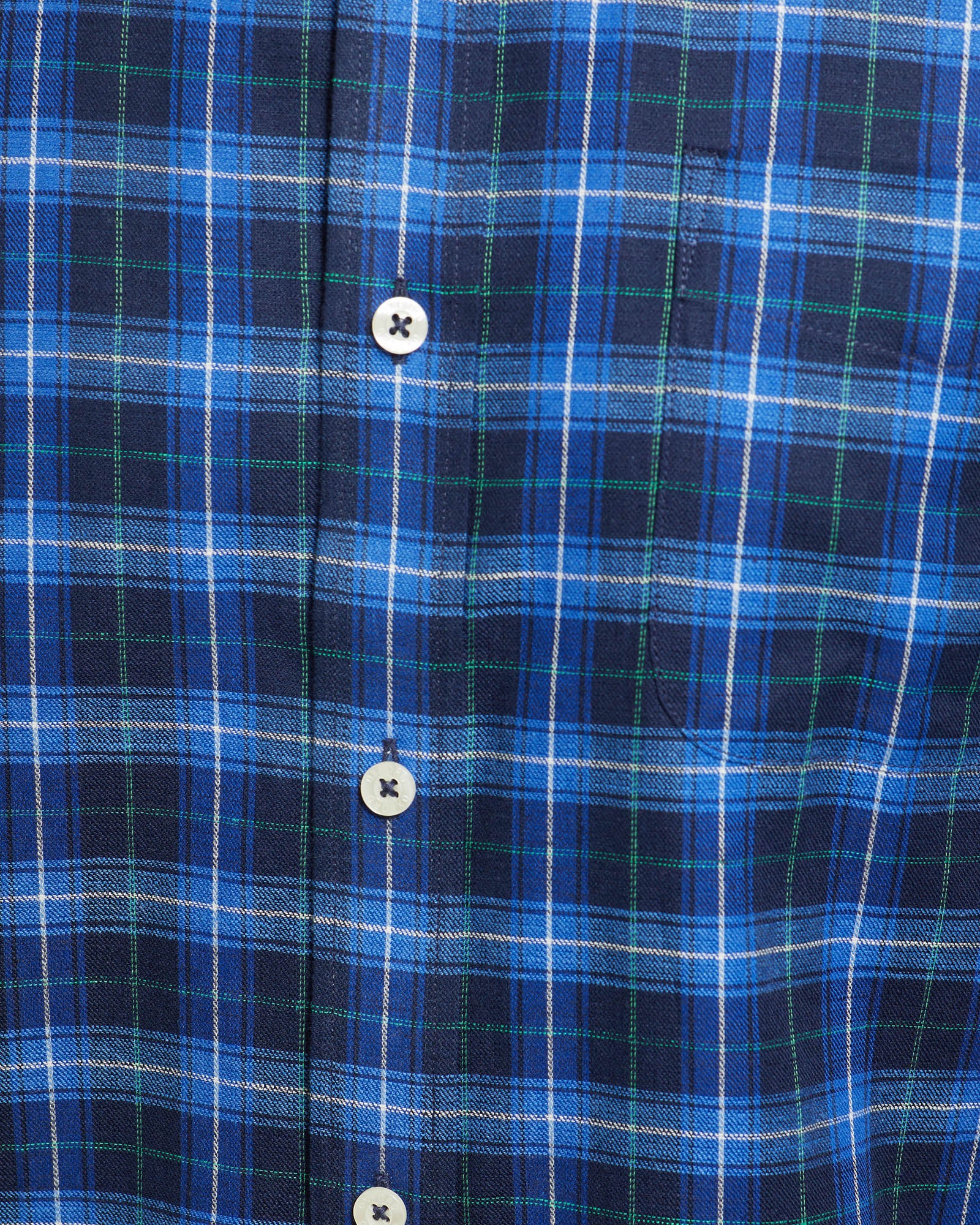 PORTLAND CTTN/LINEN CHECK REGULAR SHIRT