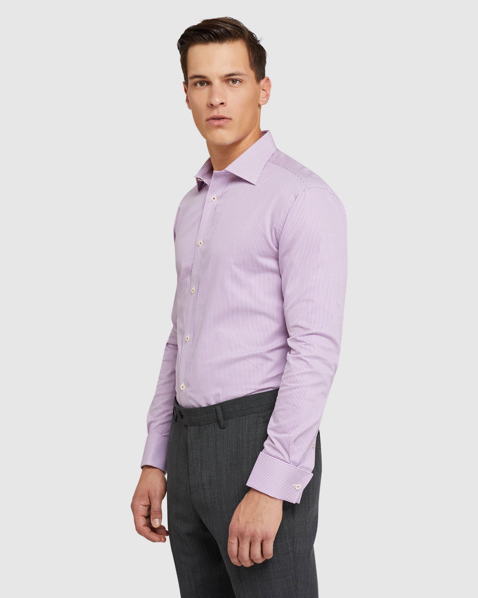 ISLINGTON FRENCH CUFF DOBBY REGULAR SHIRT