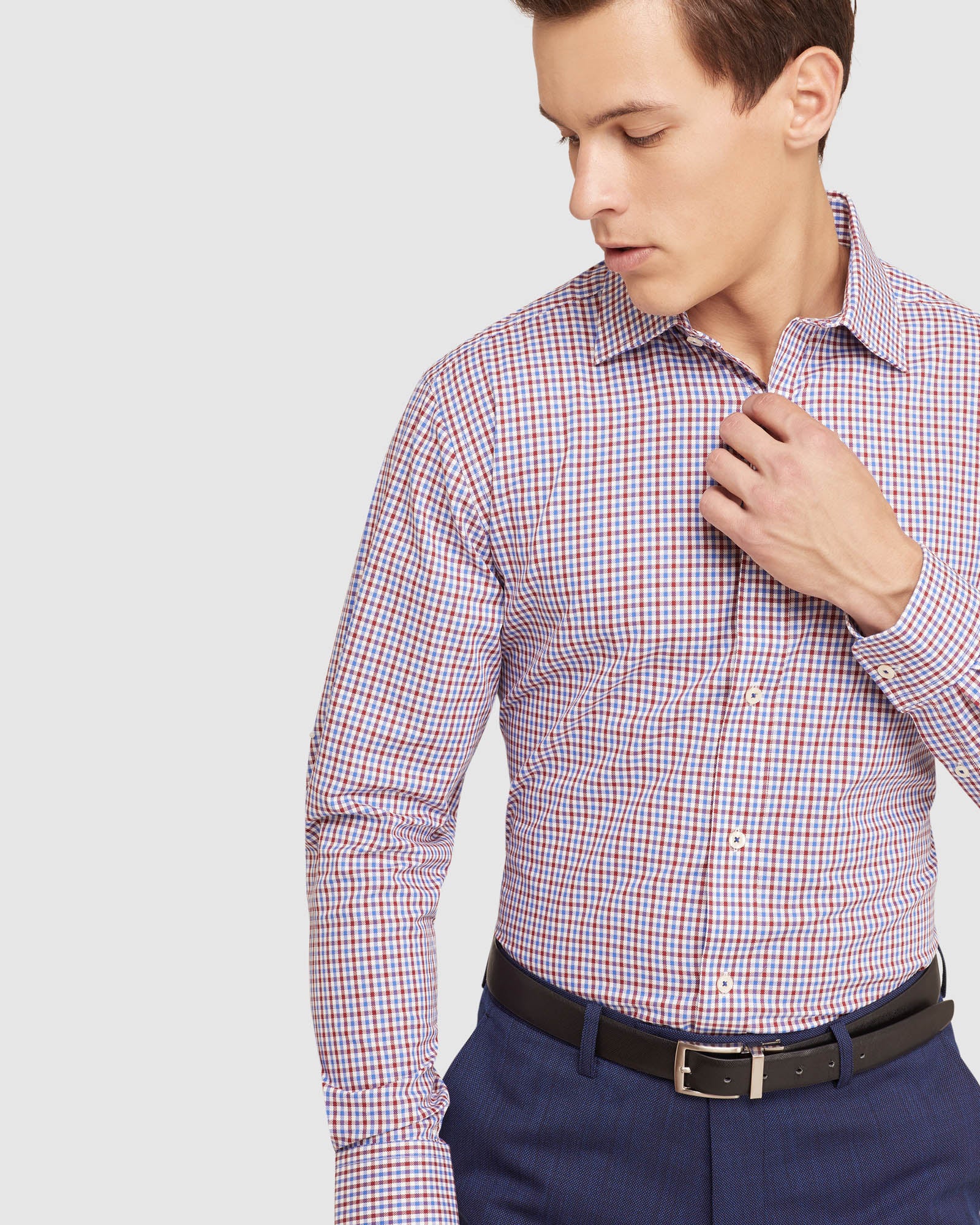 ISLINGTON CHECKED REGULAR FIT SHIRT