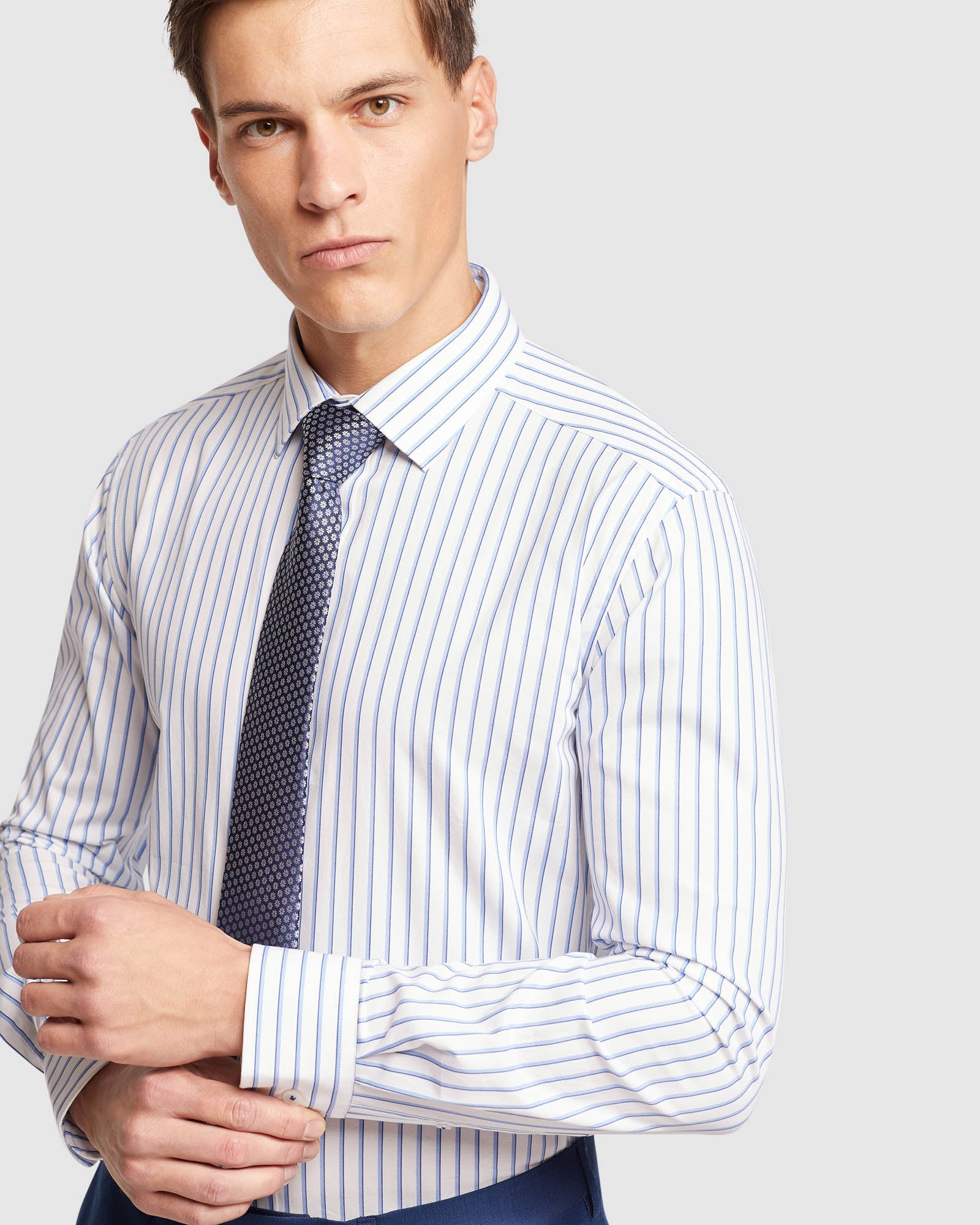 BECKTON STRIPED LUXURY SHIRT