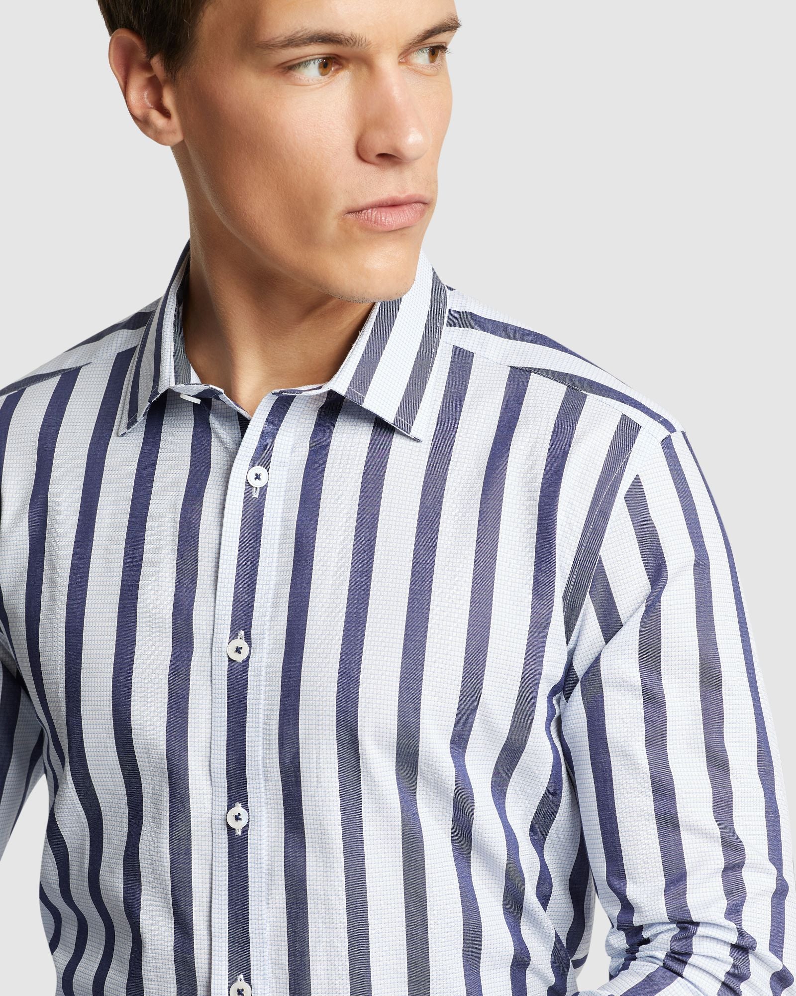 BECKTON STRIPED LUXURY SHIRT